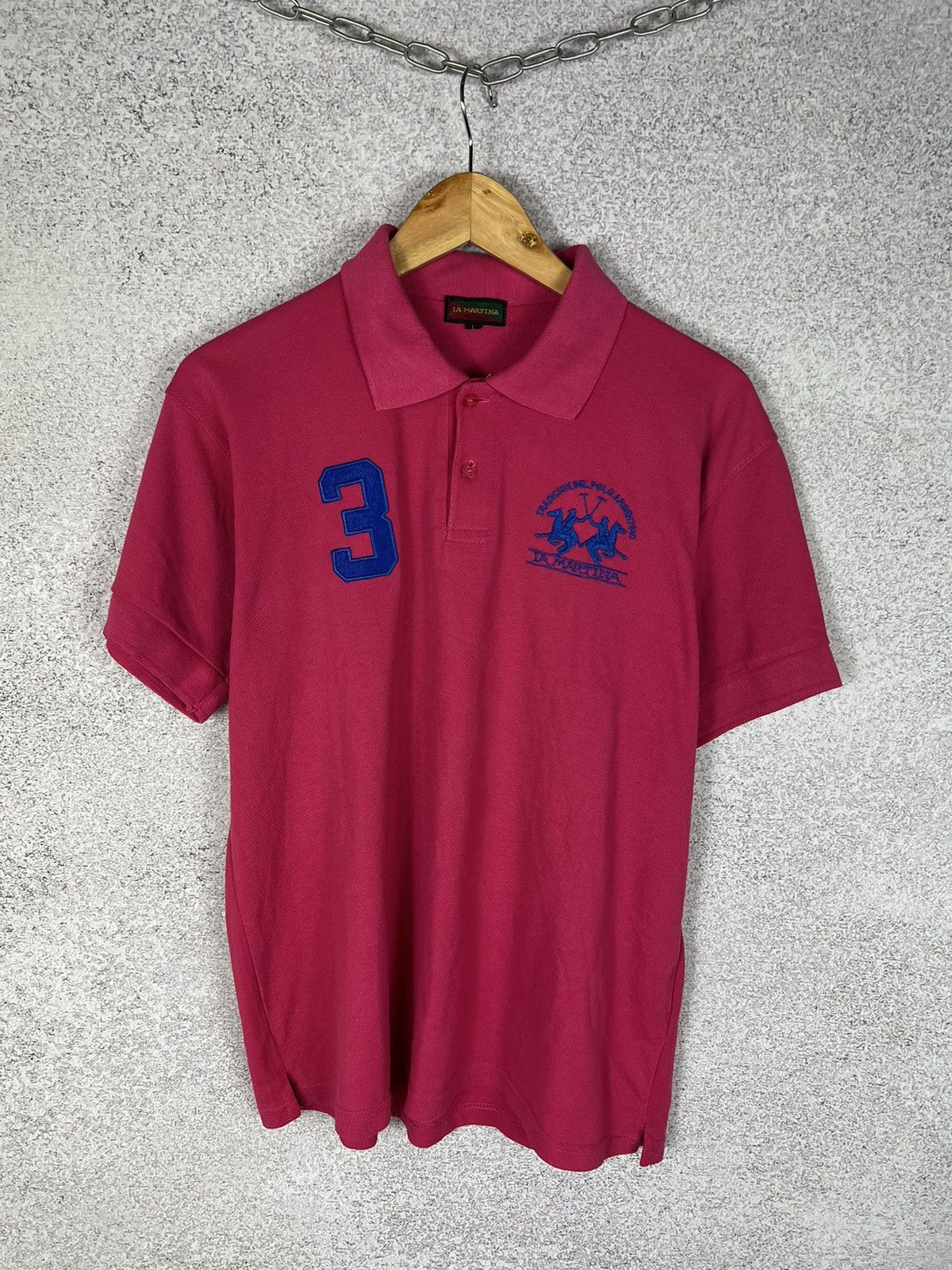 La Martina Vintage La Martina Polo Shirt Size US L / EU 52-54 / 3 - 1 Thumbnail