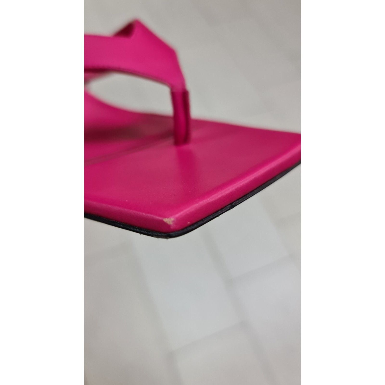 Balenciaga Balenciaga Pink Leather Mules Sz.38 Size US 8 / IT 38 - 8 Thumbnail