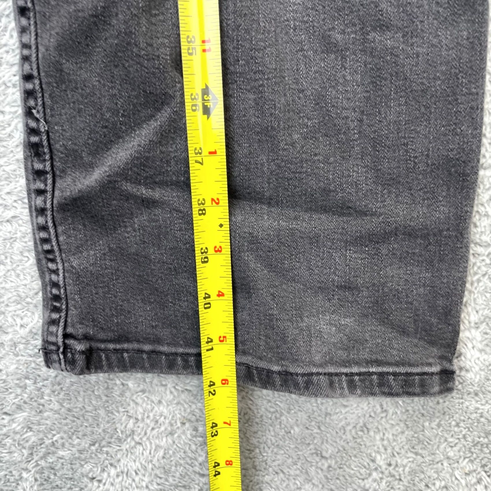 Carhartt Carhartt Mens Jeans Gray Relaxed Straight Rugged Flex Stretch Denim Cotton 50x30 Size US 34 / EU 50 - 7 Thumbnail