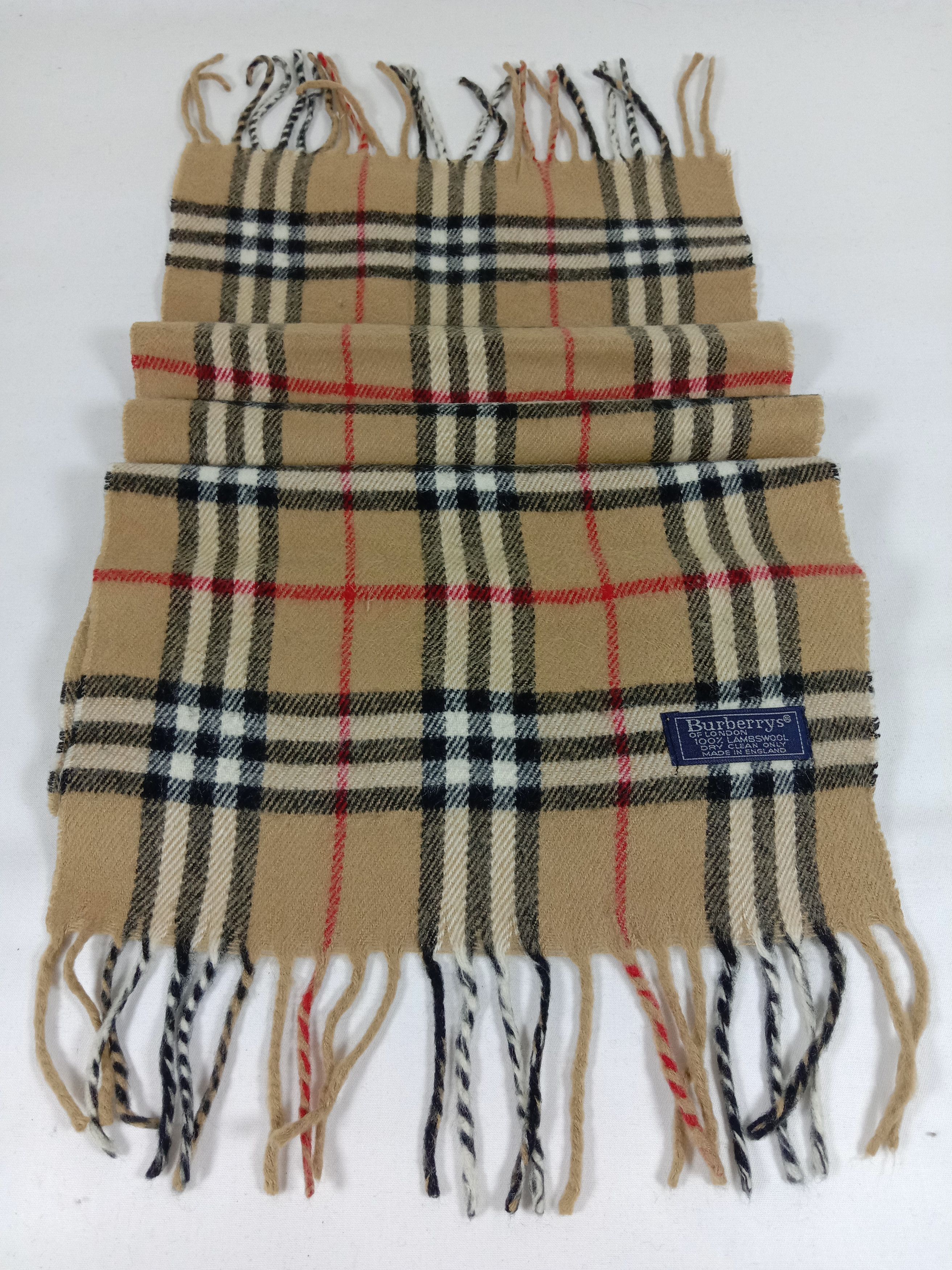 Burberry Burberry Scarf/Muffler/Wool/Cashmere Size ONE SIZE - 4 Thumbnail