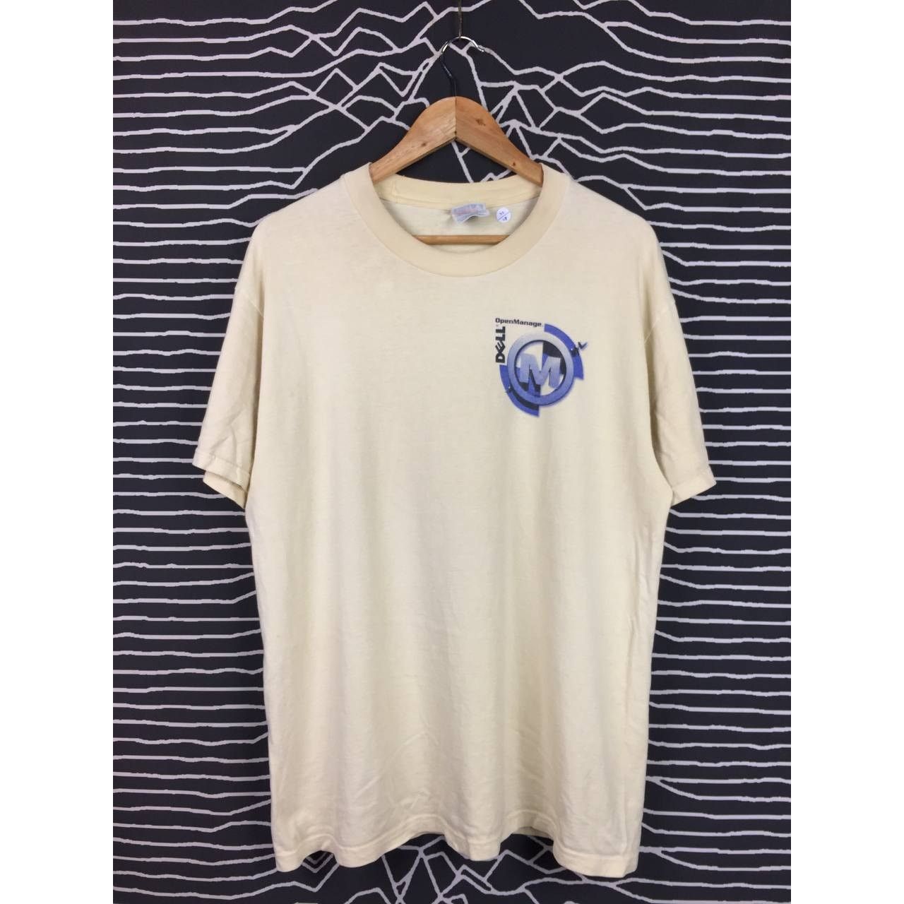 Hanes × Vintage Vtg DELL OpenManage Computer Software Techwear Tee Size US L / EU 52-54 / 3 - 1 Thumbnail
