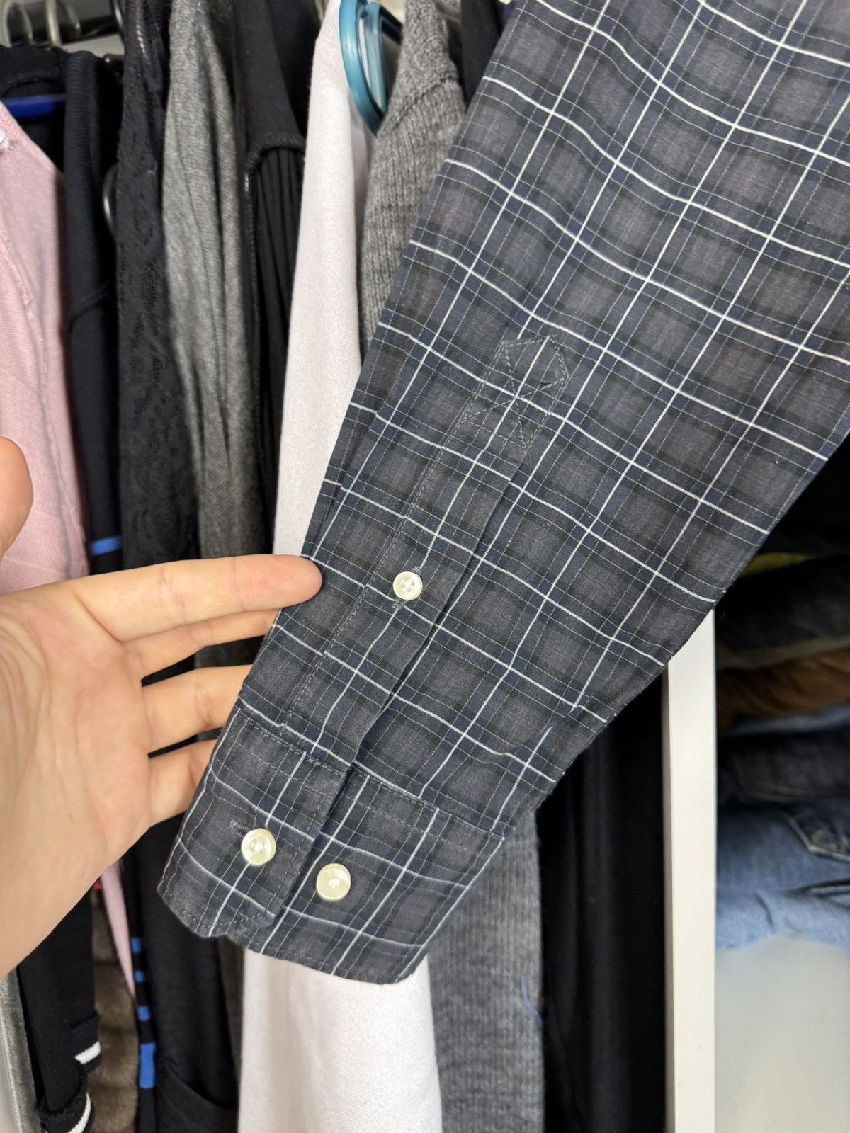 Barbour Barbour Lomond Tailored Fit Plaid Button-Down Shirt Size US M / EU 48-50 / 2 - 22 Thumbnail