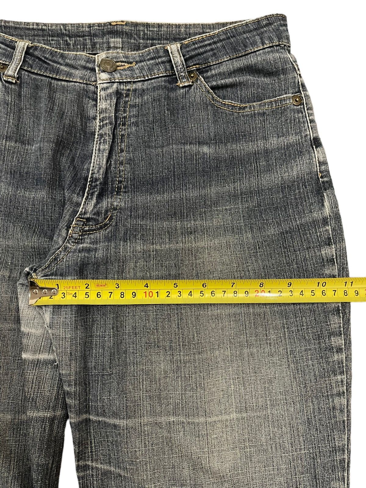 semanticdesign Vintage Japanese Brand Blue Wash Style Bootcut Jeans Size US 28 / EU 44 - 15 Thumbnail