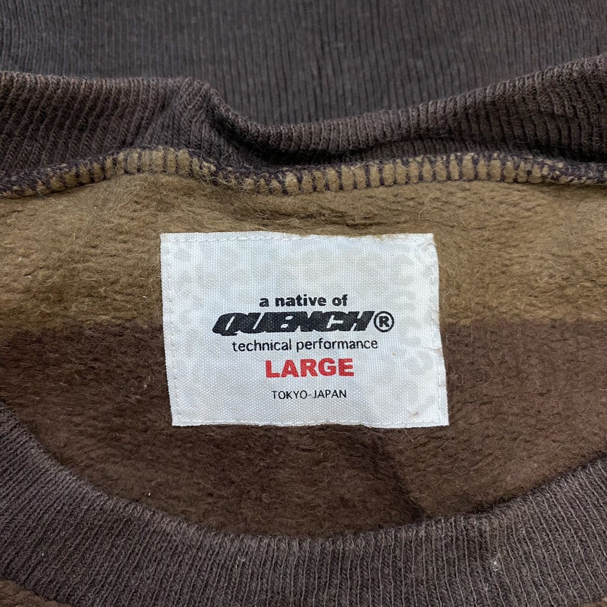 Japanese Brand QUENCH Japanese Brand Stripes Embroidered Brand Brown Size US L / EU 52-54 / 3 - 3 Thumbnail