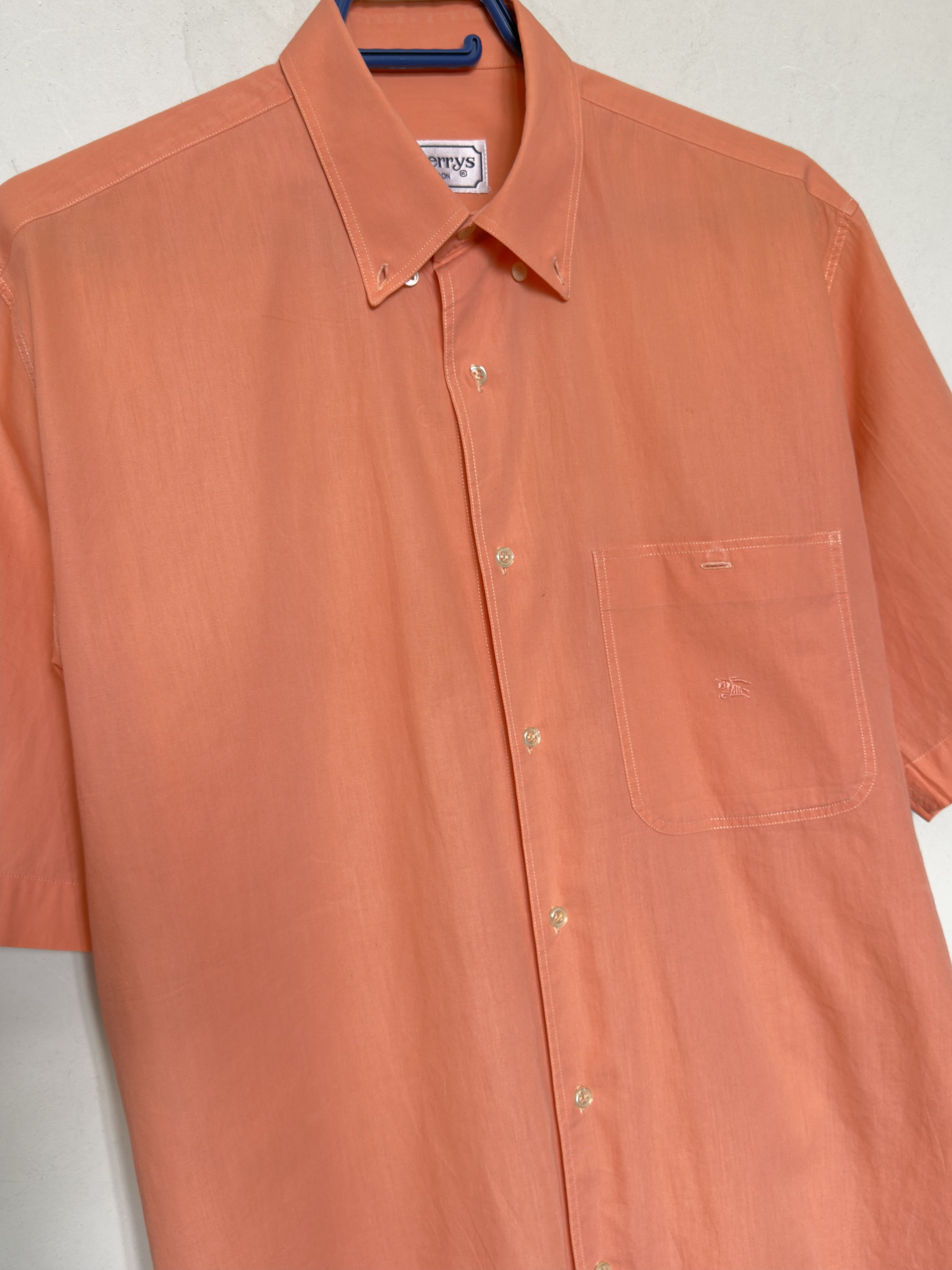 Burberry 🔥 burberry summer shirt pink salmon 🍣 size L Size US L / EU 52-54 / 3 - 4 Thumbnail