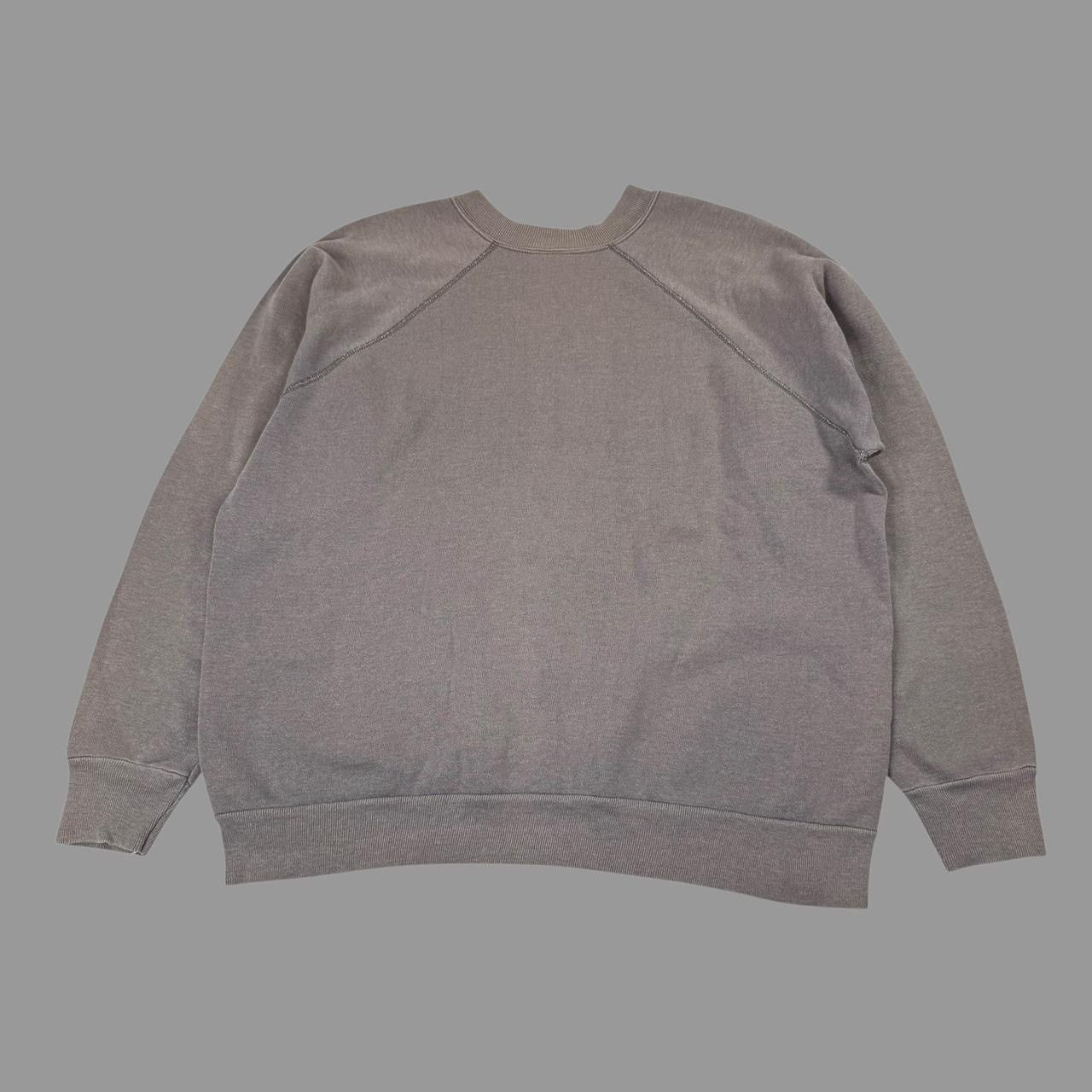 Vintage Vintage 1980s blank faded sweatshirt Size US L / EU 52-54 / 3 - 1 Thumbnail