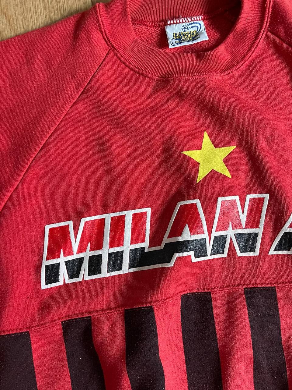 Rare Milan AC Vintage Sweatshirt 1990-92 Le Felpe Dei Grandi