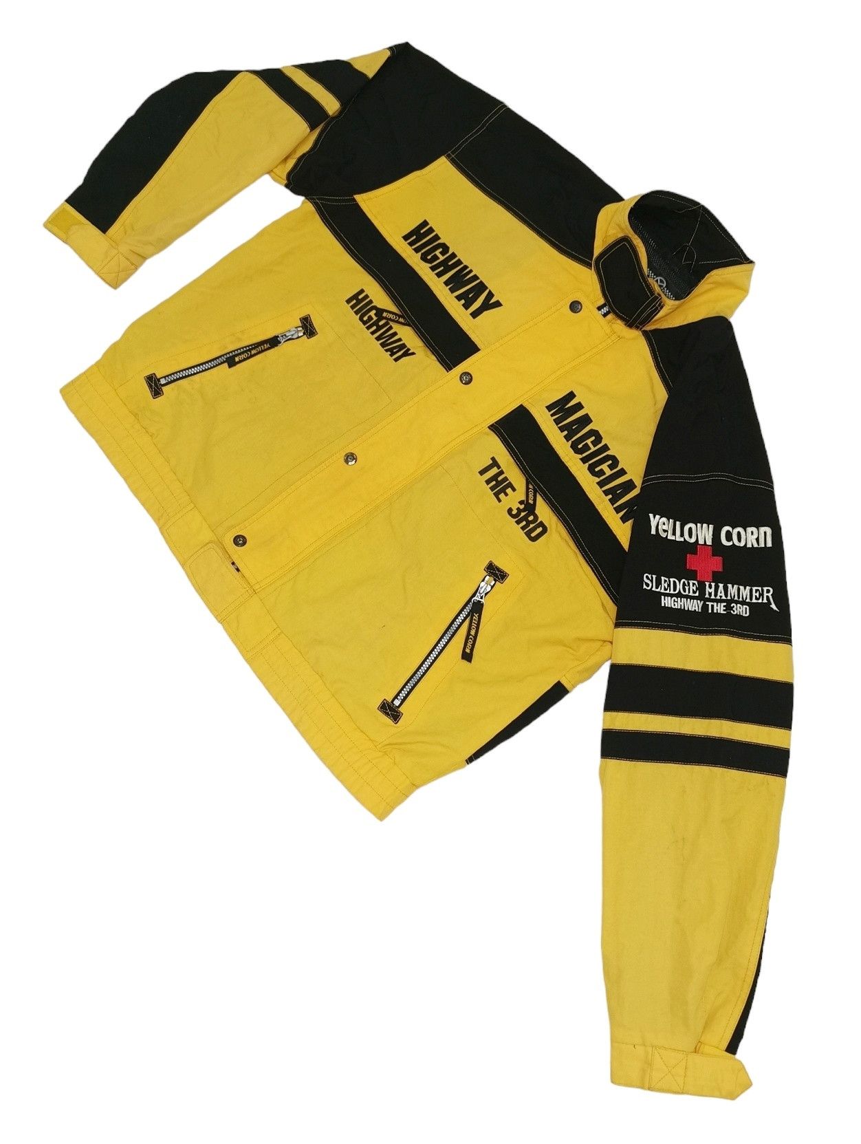 YELLOW CORN Yellow Corn Motor Racing Jacket Size US L / EU 52-54 / 3 - 9 Thumbnail