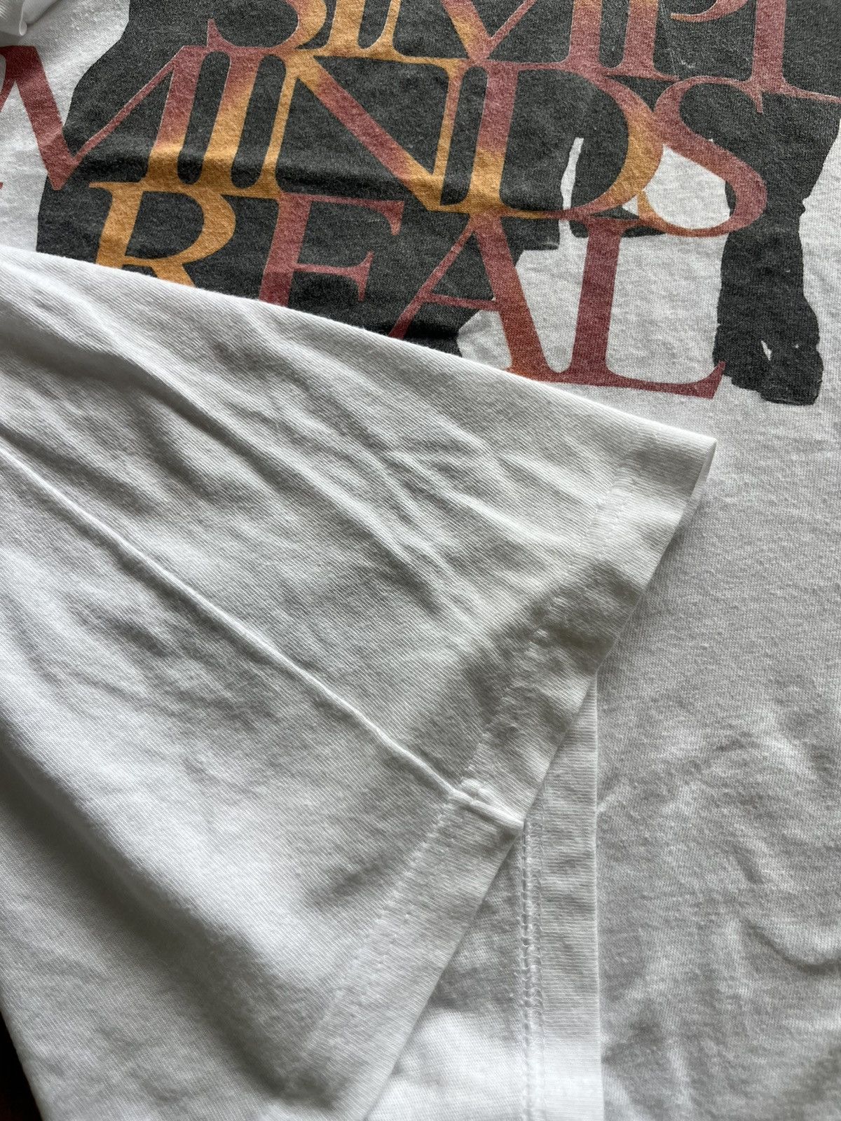 Band Tees × Vintage Vintage SIMPLE MINDS REAL LIFE 90’s T-shirt Size US L / EU 52-54 / 3 - 7 Thumbnail