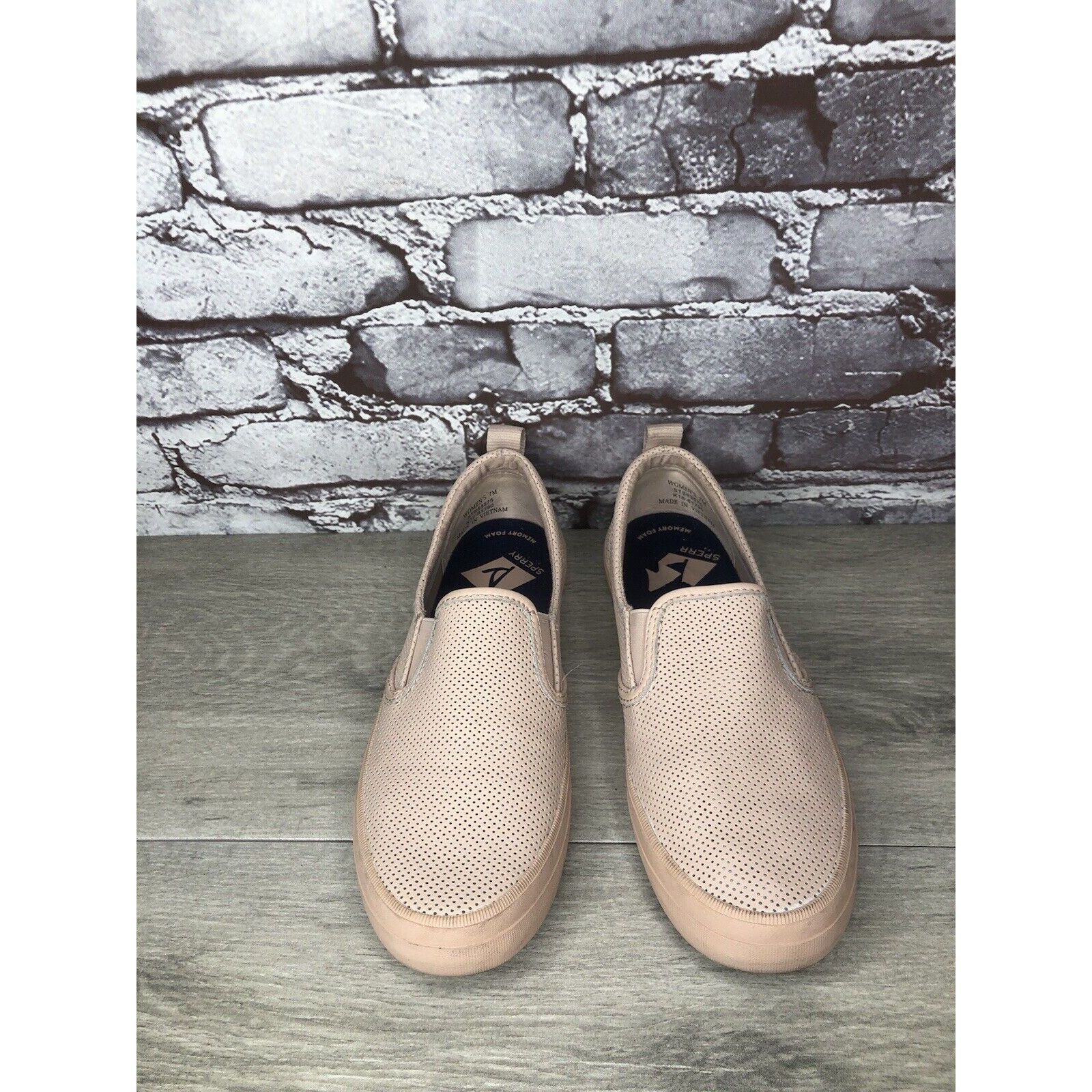 Sperry Sperry Top Sider Pink Leather Slip On Deck Boat Shoes Sneake Size US 7 / IT 37 - 21 Thumbnail