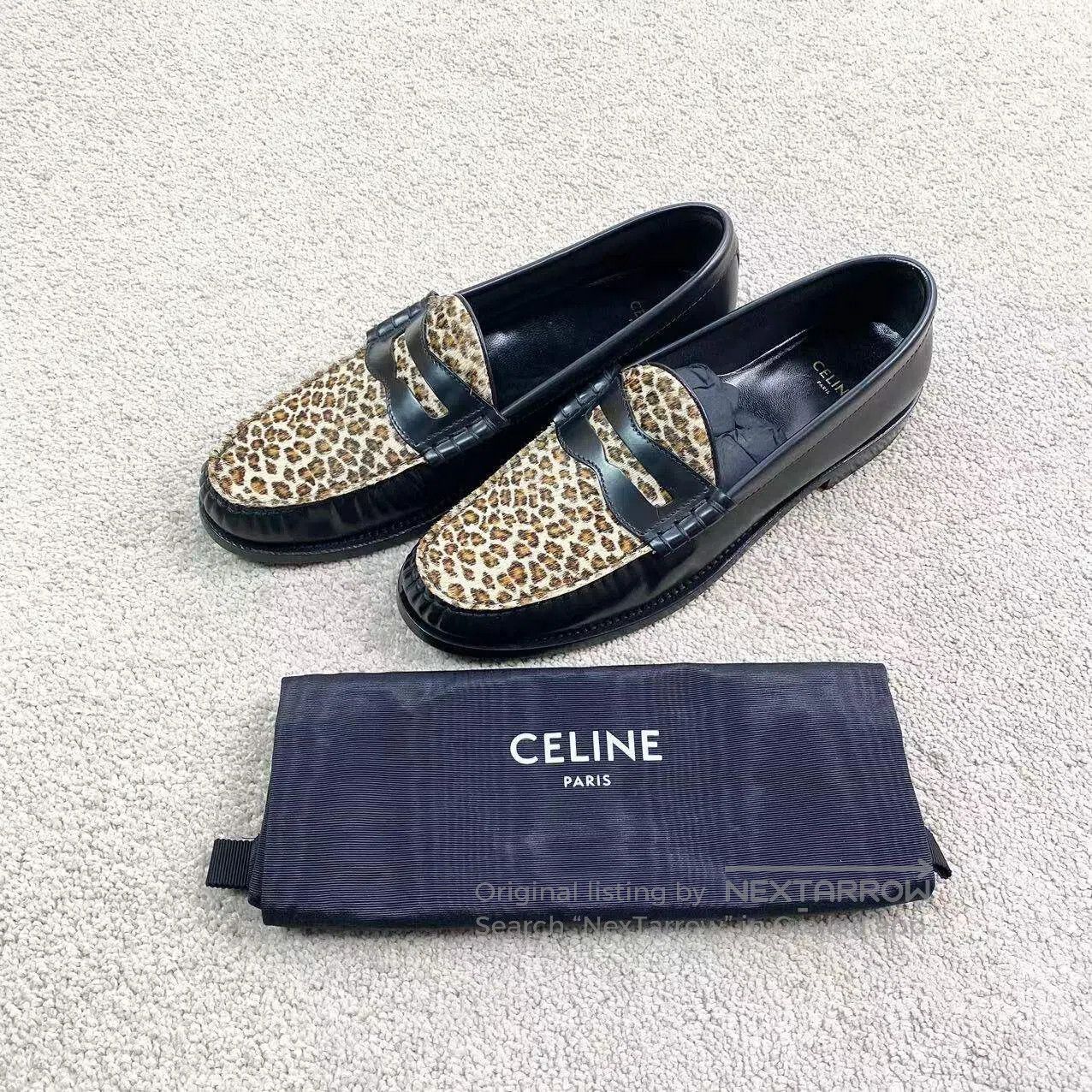 Celine Celine Leopard print loafers| Size US 8.5 / IT 38.5 - 2 Thumbnail