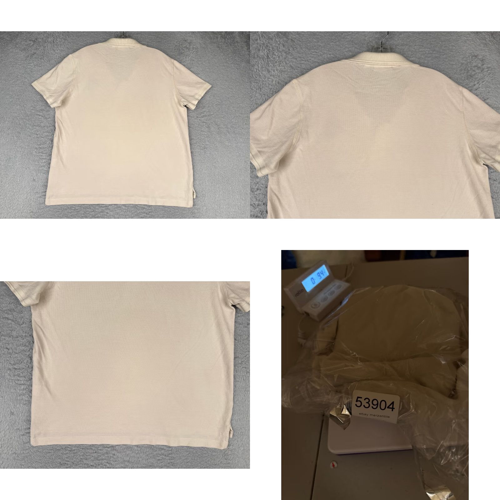 Lacoste Lacoste Polo Shirt Men 7 Beige Short Sleeve Slim 100% cotton Jersey Fabric READ Size US M / EU 48-50 / 2 - 9 Thumbnail