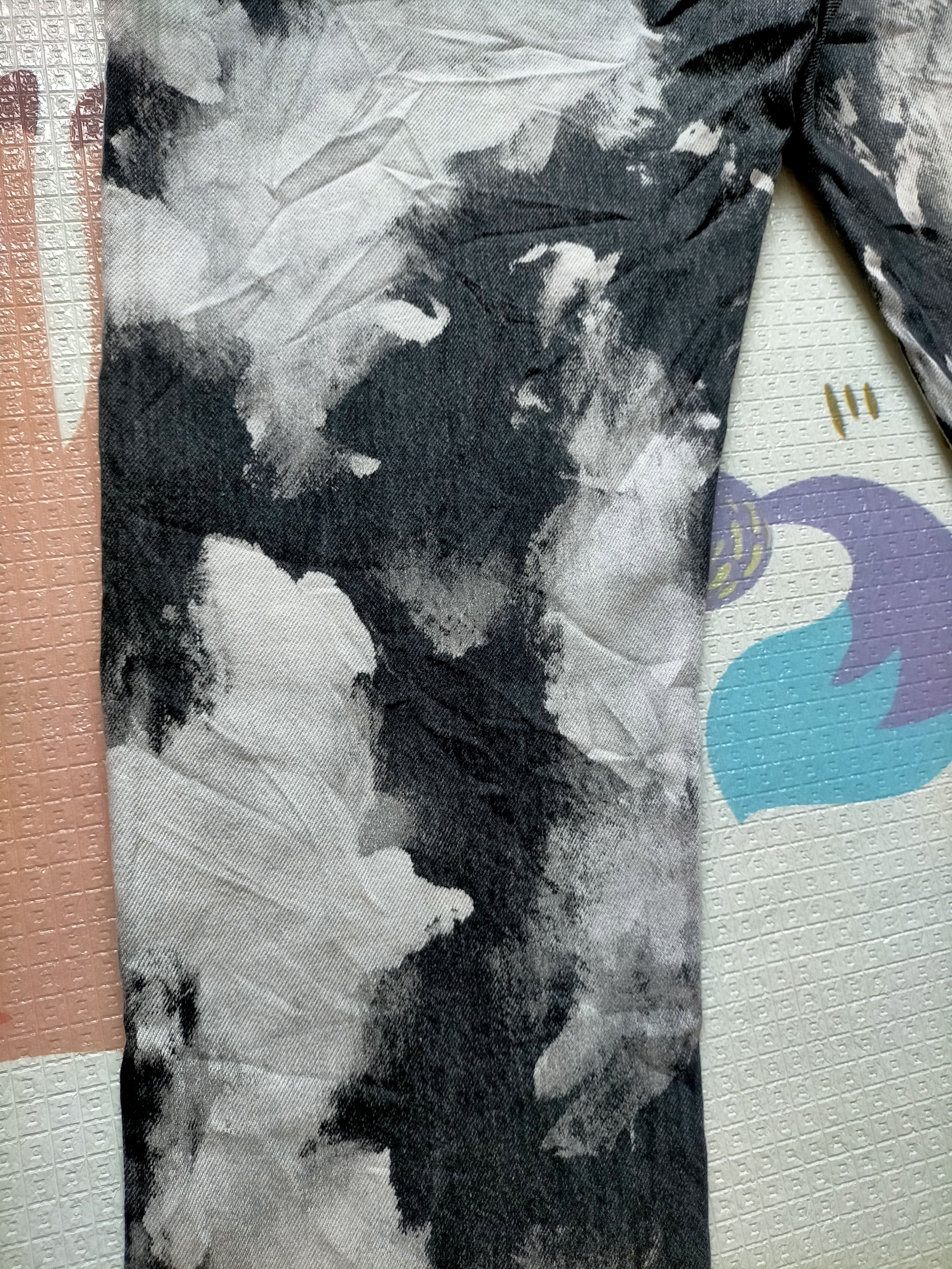 Saint Laurent Paris Saint Laurent Paris D 02 M/SK - LW Destroyed Acid Wash Size US 34 / EU 50 - 15 Thumbnail