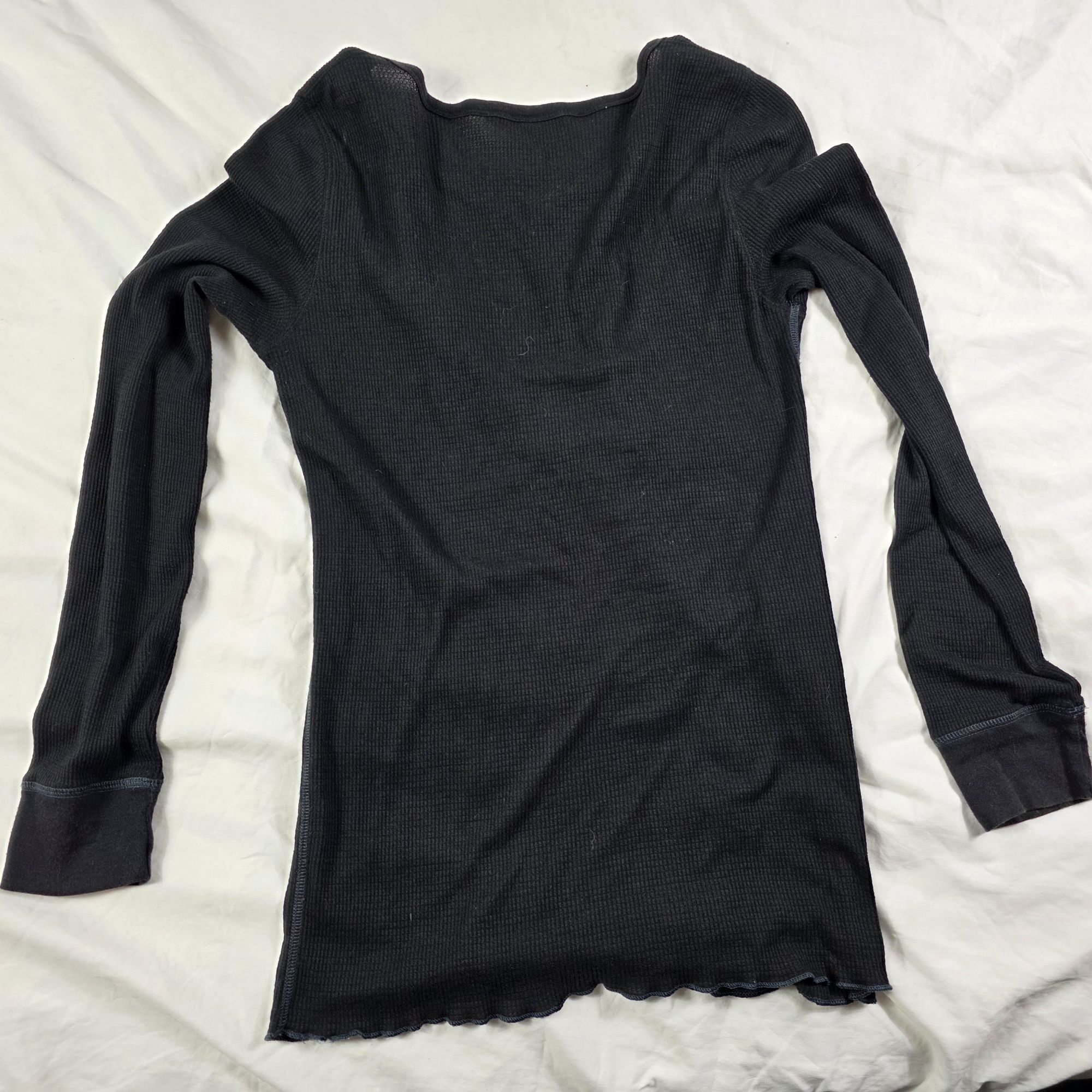 Victoria's Secret Victorias Secret Rock My World Womens Large Black Thermal To Size L / US 10 / IT 46 - 2 Thumbnail