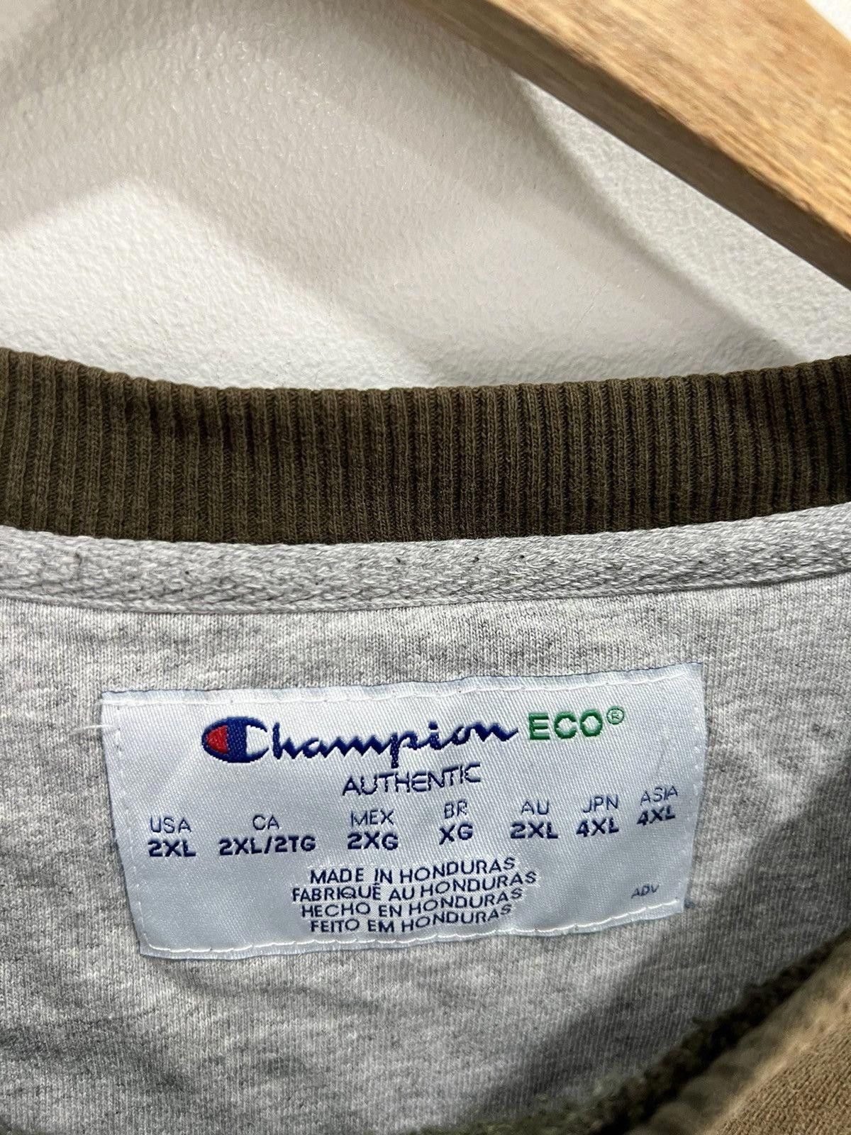 Vintage Vintage Olive Green Champion sweater Size US XXL / EU 58 / 5 - 4 Thumbnail
