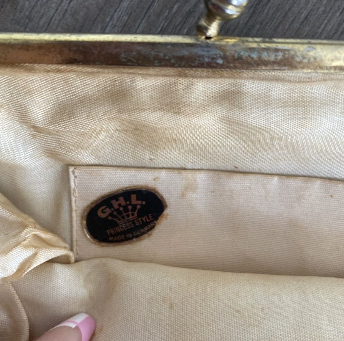 Other GHL PRINCESS SPARKLY METALLIC EVENING HANDBAG CLUTCH PURSE Size ONE SIZE - 5 Thumbnail