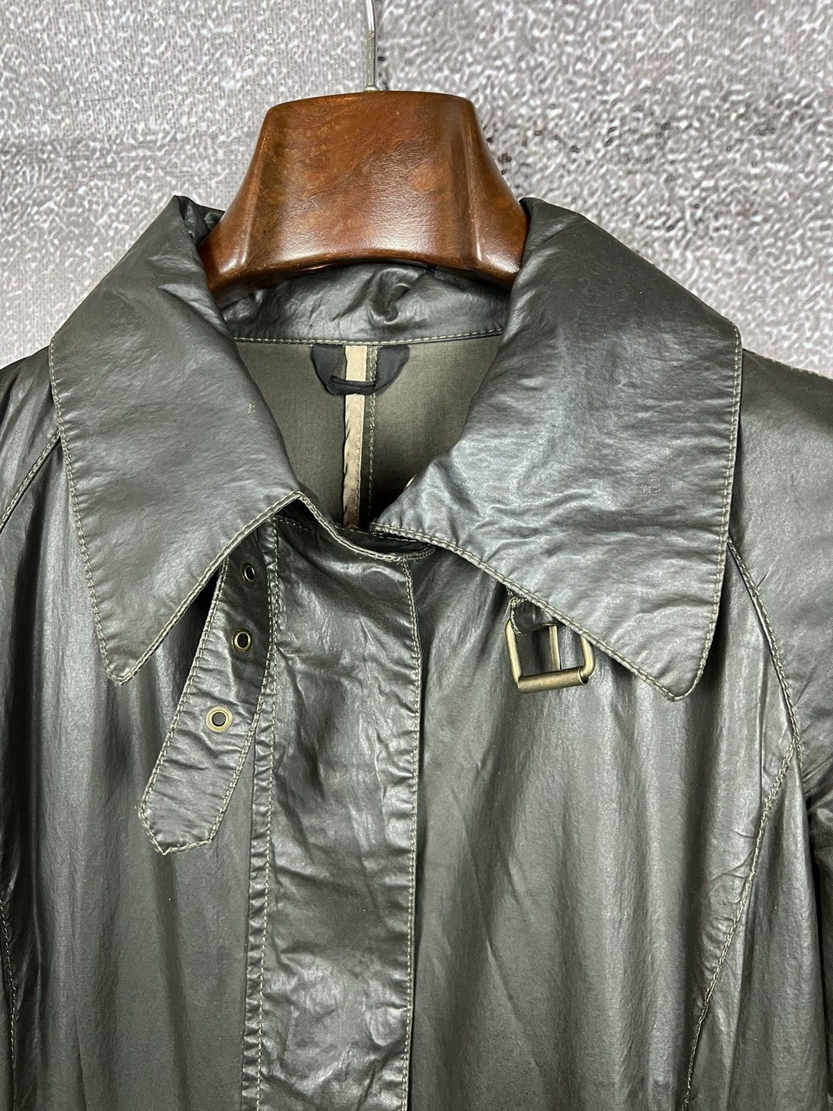 Belstaff Belstaff Black Prince Waxed Coat belted archive vintage Size M / US 6-8 / IT 42-44 - 8 Thumbnail