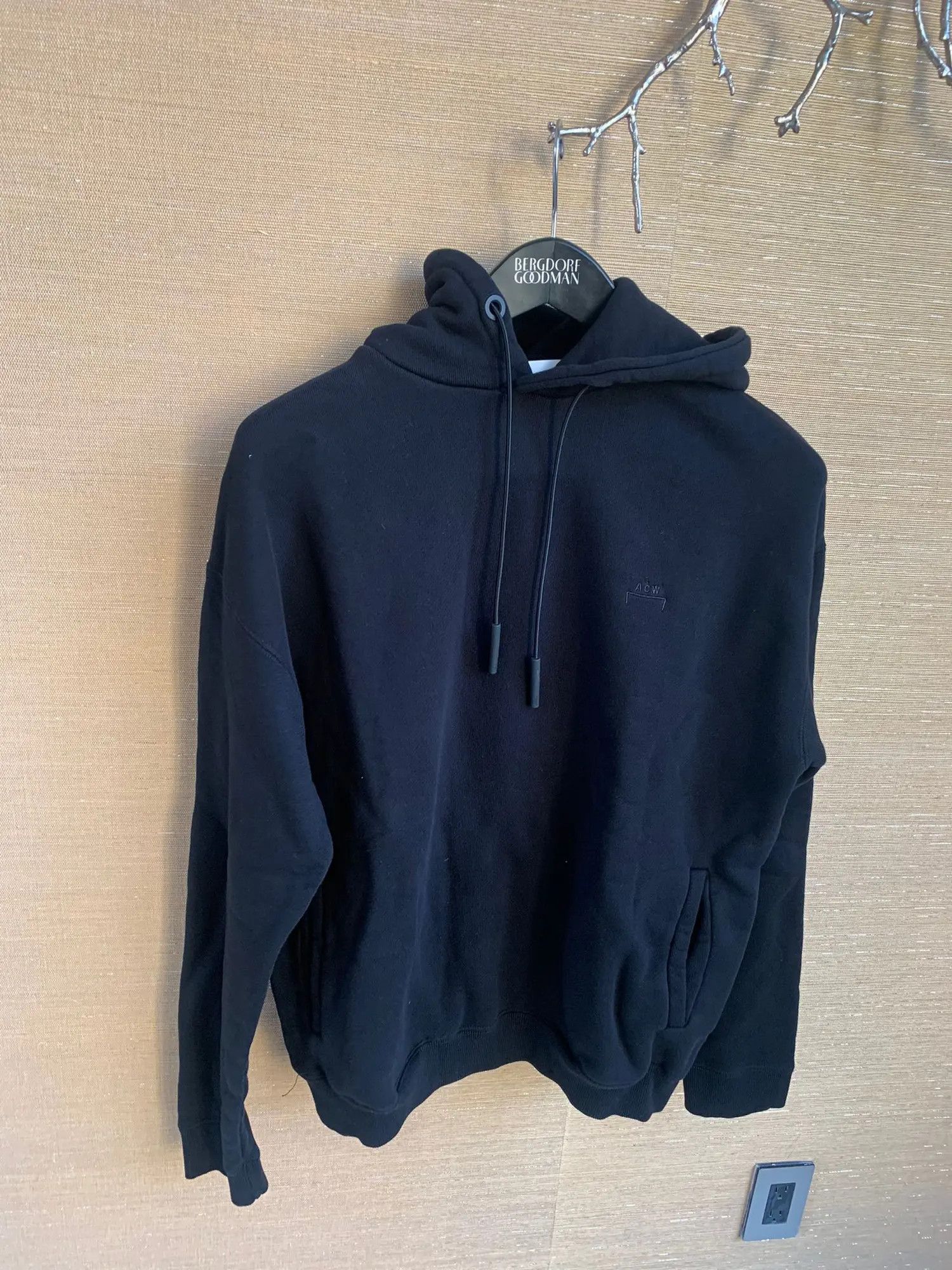 A-COLD-WALL* Cotton Loop Hoodie in Black Size US M / EU 48-50 / 2 - 1 Thumbnail