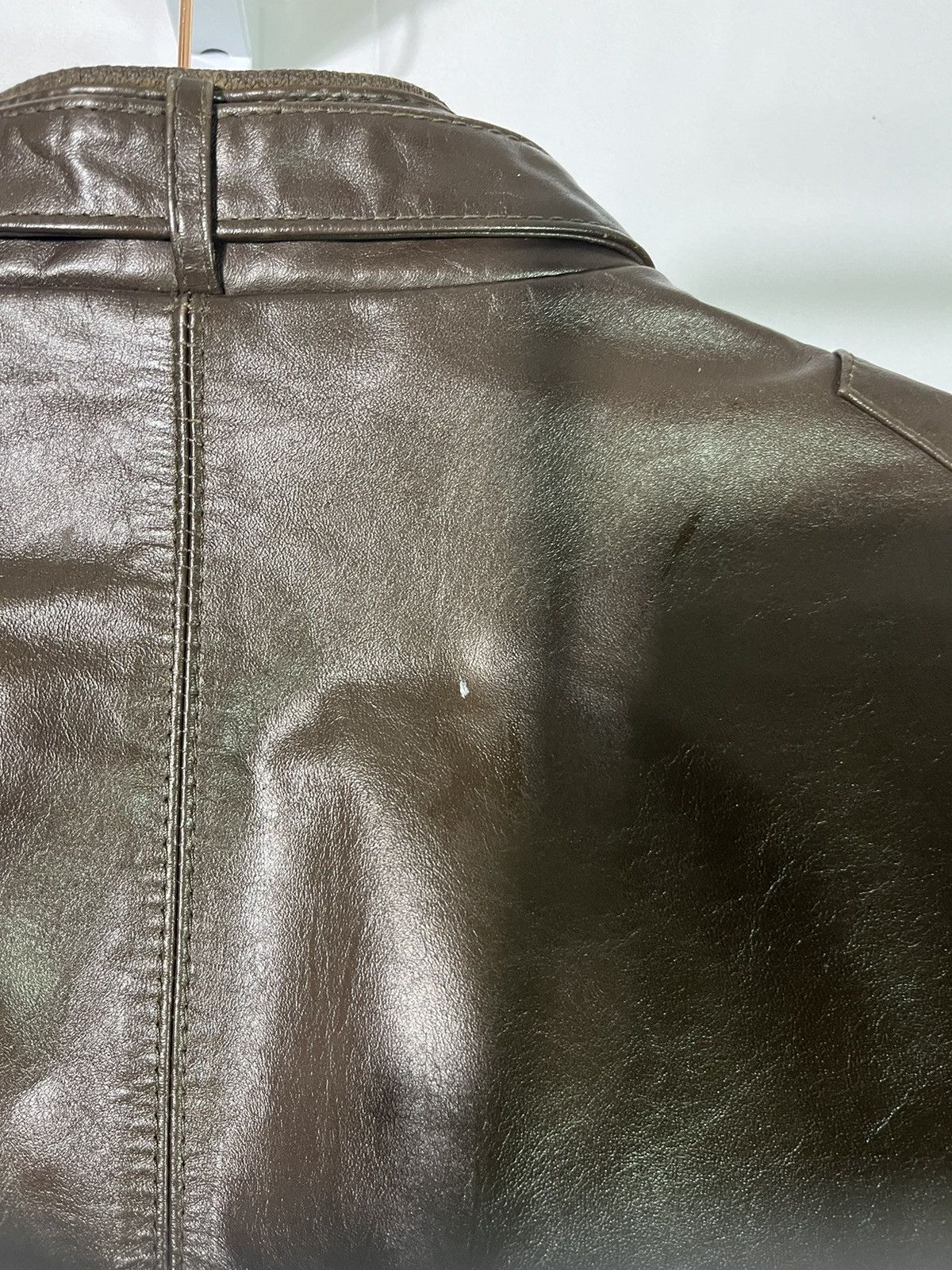 Members Only MEMBERS ONLY Vintage Brown Leather Jacket Size US S / EU 44-46 / 1 - 5 Thumbnail