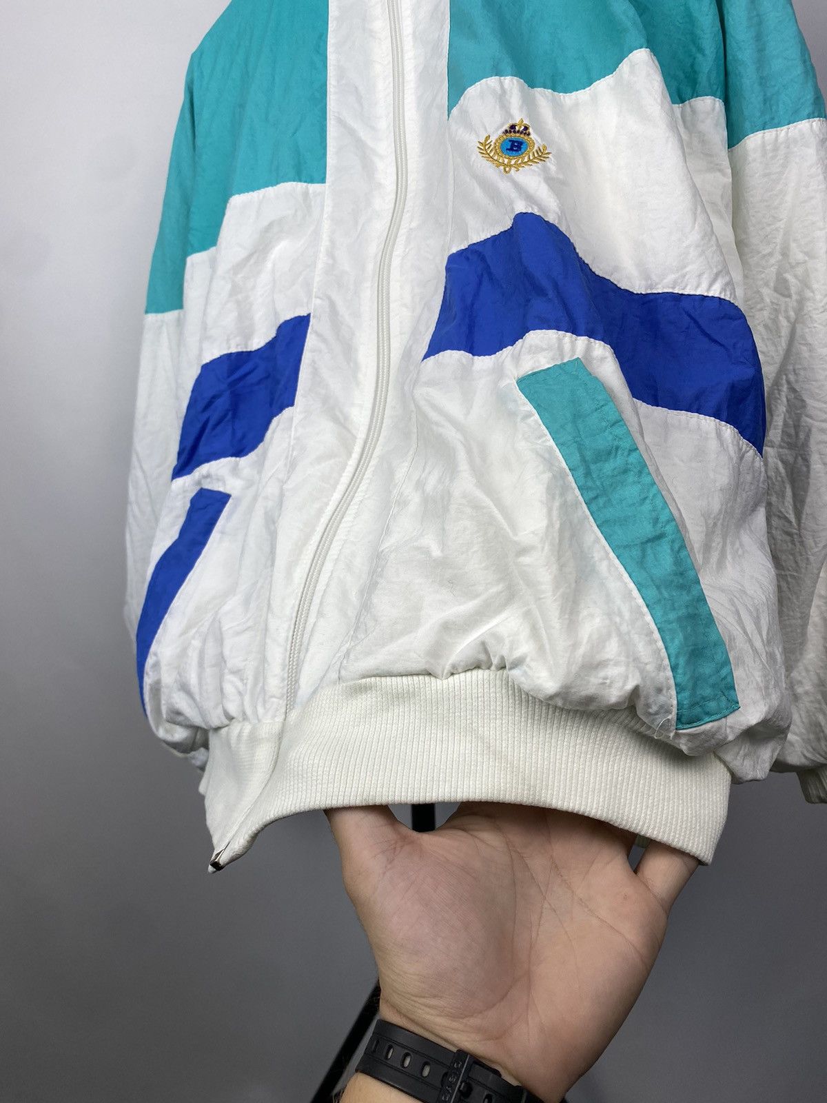 Bally × Vintage Vintage rare Bally nylon track Jacket 80s Size US M / EU 48-50 / 2 - 7 Thumbnail