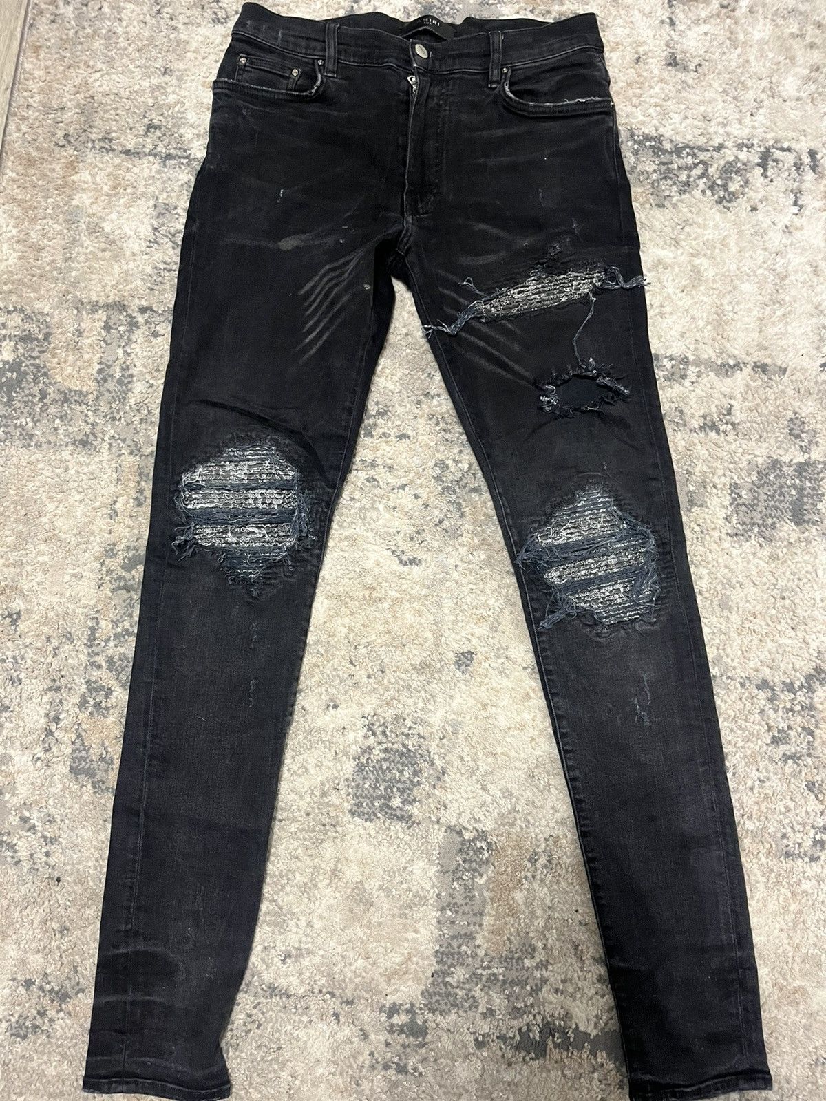 image of Amiri Jeans in Black, Men's (Size 31)