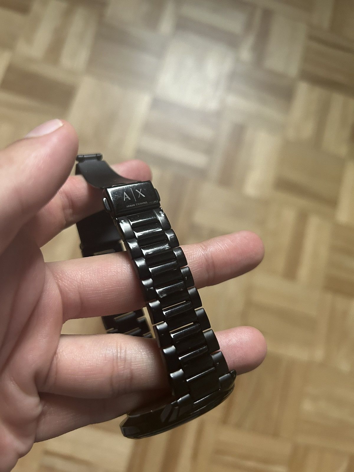 Armani Exchange Black Armani Exchange watch Size ONE SIZE - 3 Thumbnail