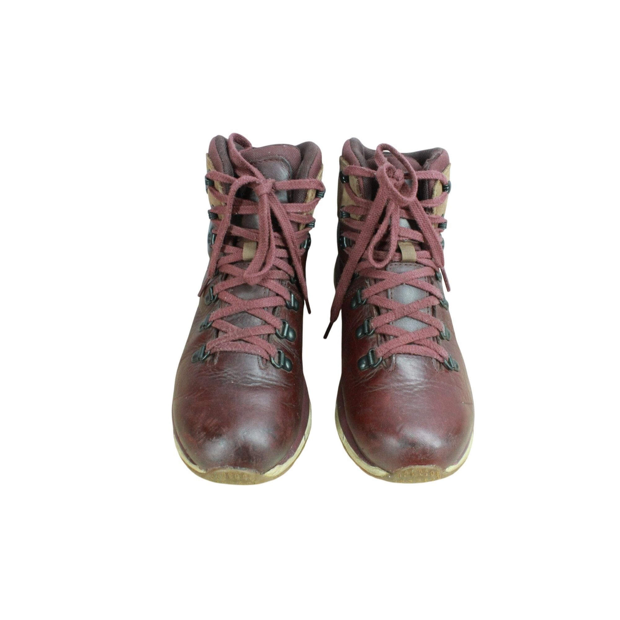 L.L. Bean LL Bean Alpine Burgundy Leather Waterproof Hiking Boots Wome Size US 9.5 / IT 39.5 - 4 Thumbnail