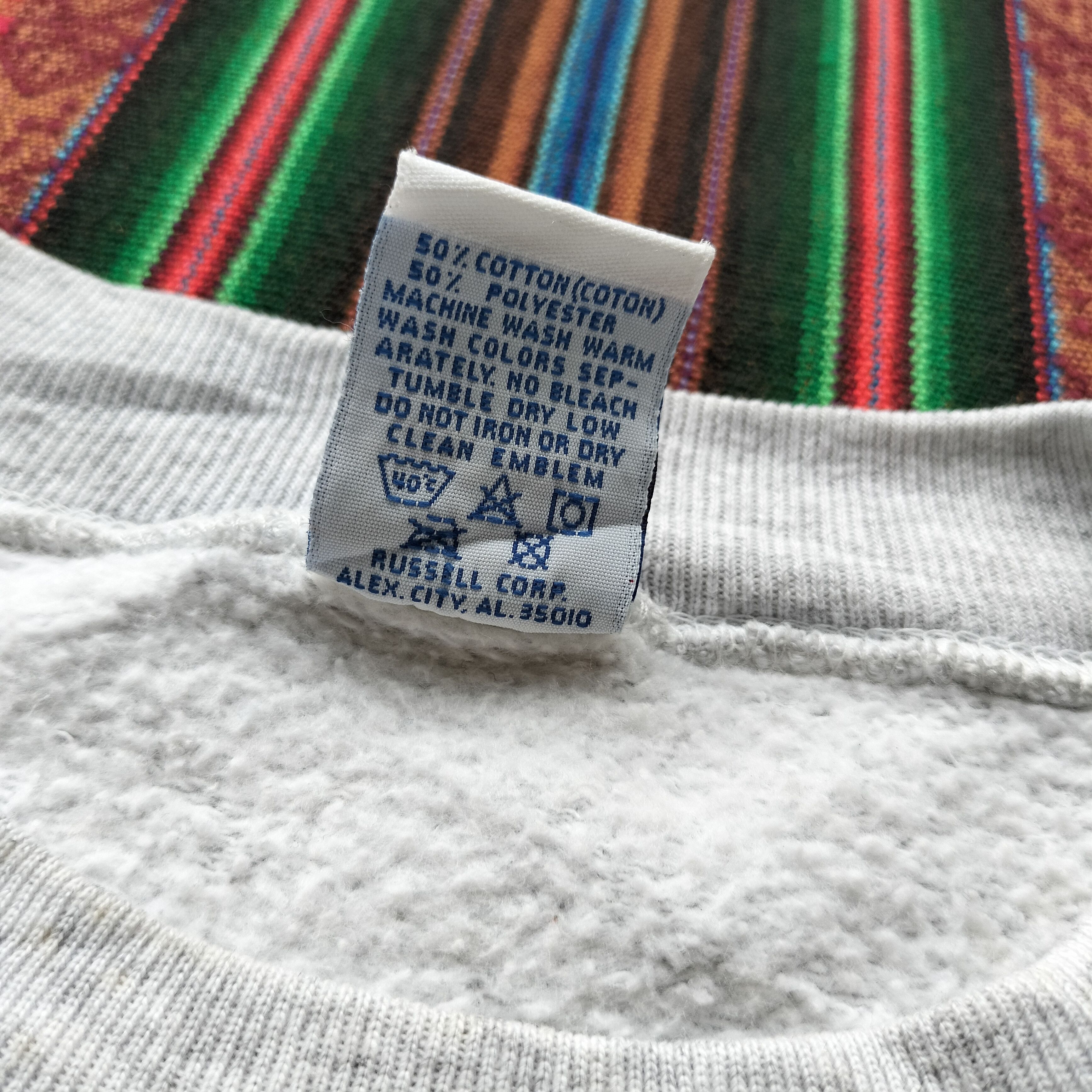 Russell Athletic Vtg 94 Russel Athletic rebels football playoffs sweatshirt Size US L / EU 52-54 / 3 - 5 Thumbnail