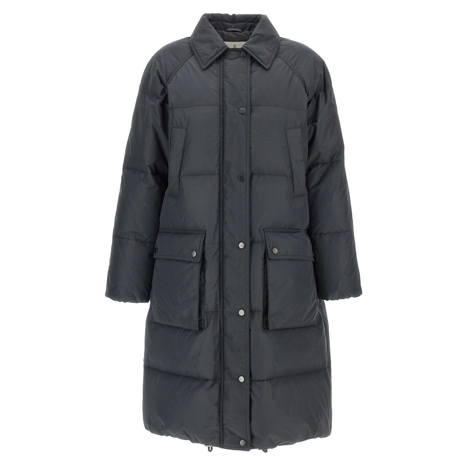 Brunello Cucinelli BRUNELLO CUCINELLI $8250 Gray Down Jacket New & Authentic (W Size M / US 6-8 / IT 42-44 - 3 Thumbnail