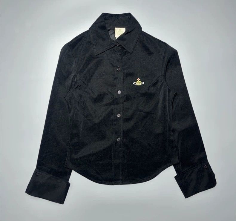 Vivienne Westwood Vivienne Westwood Rare black shirt Size S / US 4 / IT 40 - 1 Thumbnail