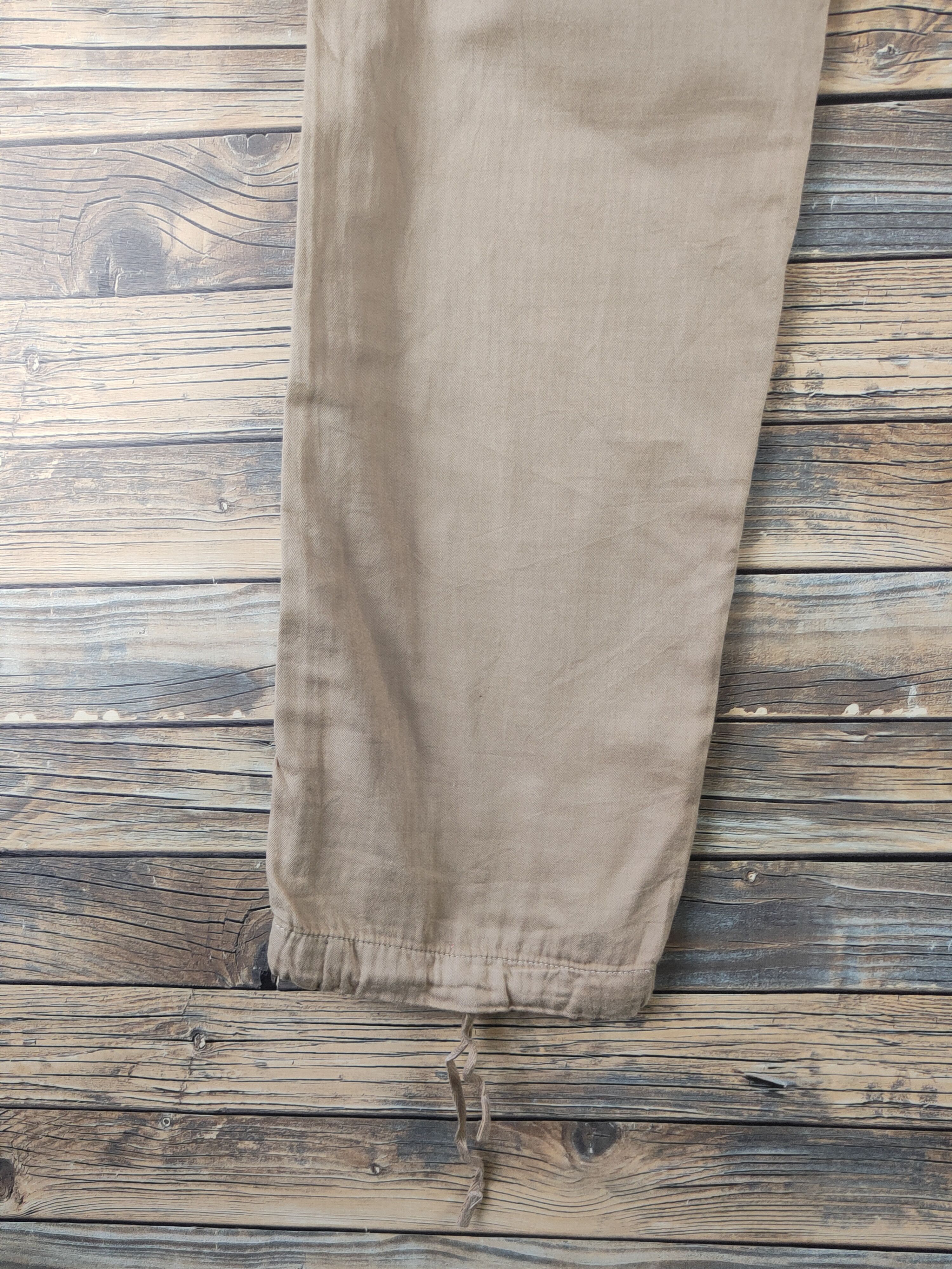 Japanese Brand DL Lee Beige Multipocket Tactical Cargo Pants #1934 Size US 34 / EU 50 - 9 Thumbnail