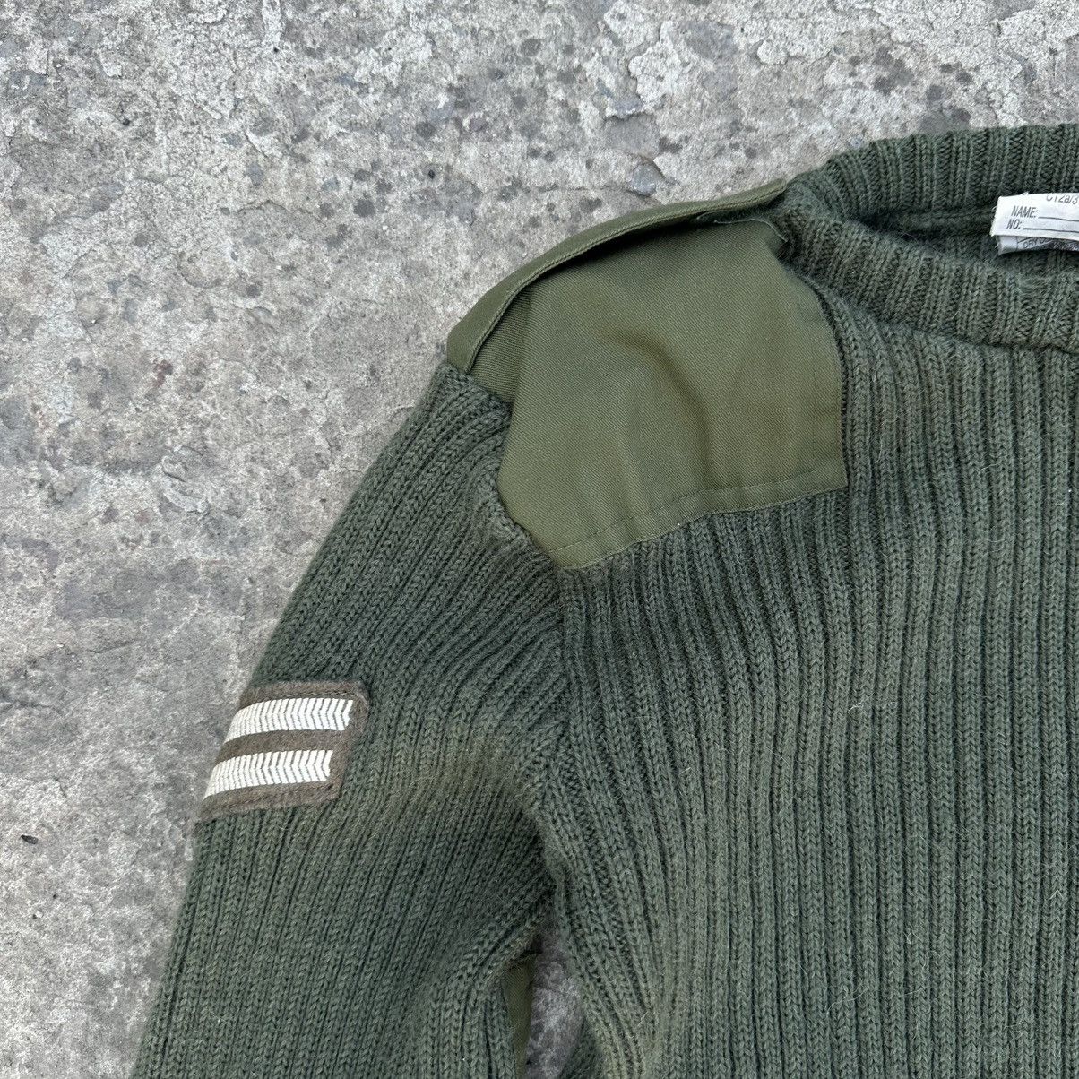 Aeronautica Militare Vintage Jersey Man’s Heavy Olive Round Neck Size 106 Size US L / EU 52-54 / 3 - 5 Thumbnail