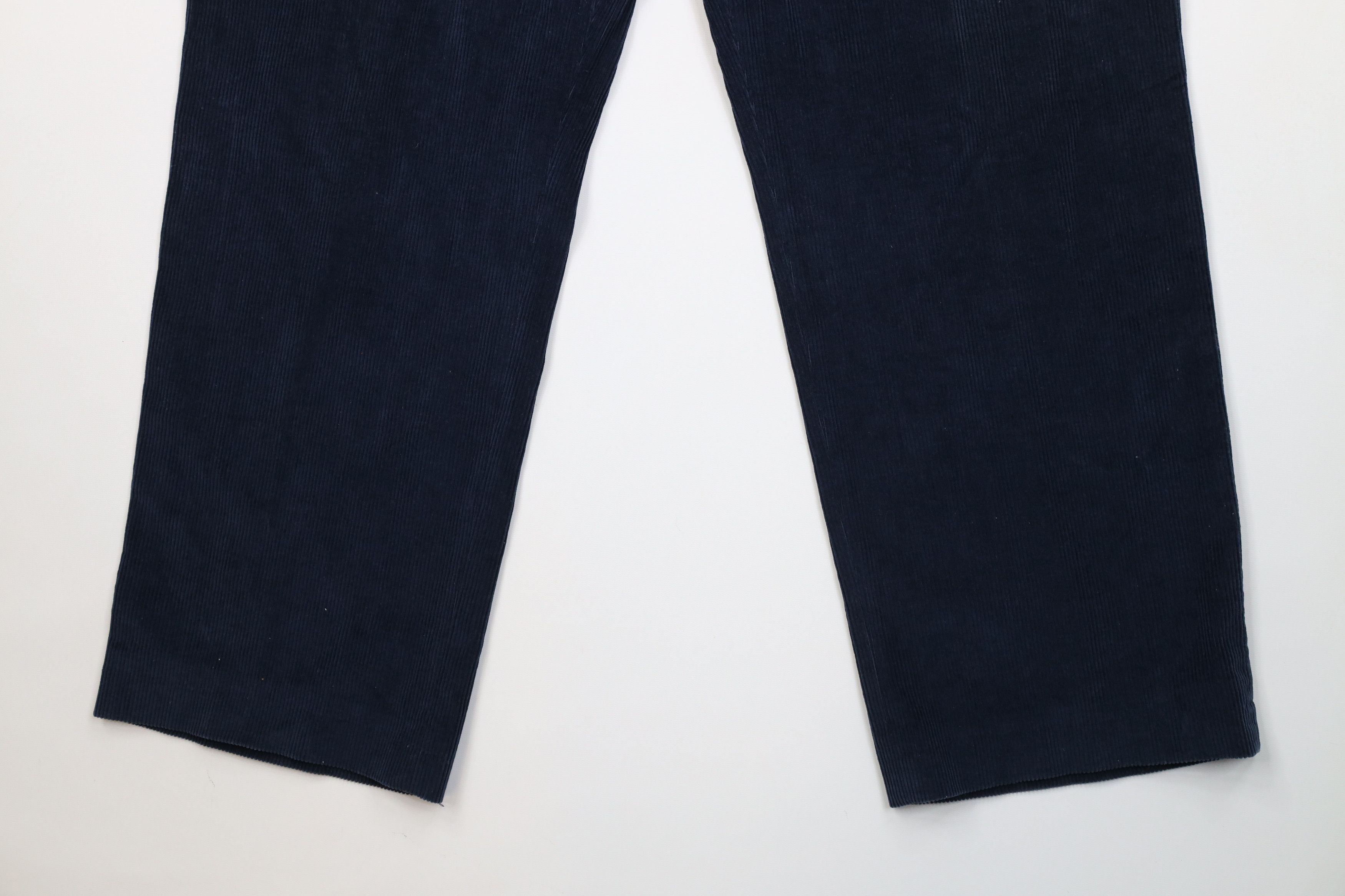 Vintage Vintage 70s Streetwear Wide Leg Chino Pants Blue USA Size US 42 / EU 58 - 4 Thumbnail