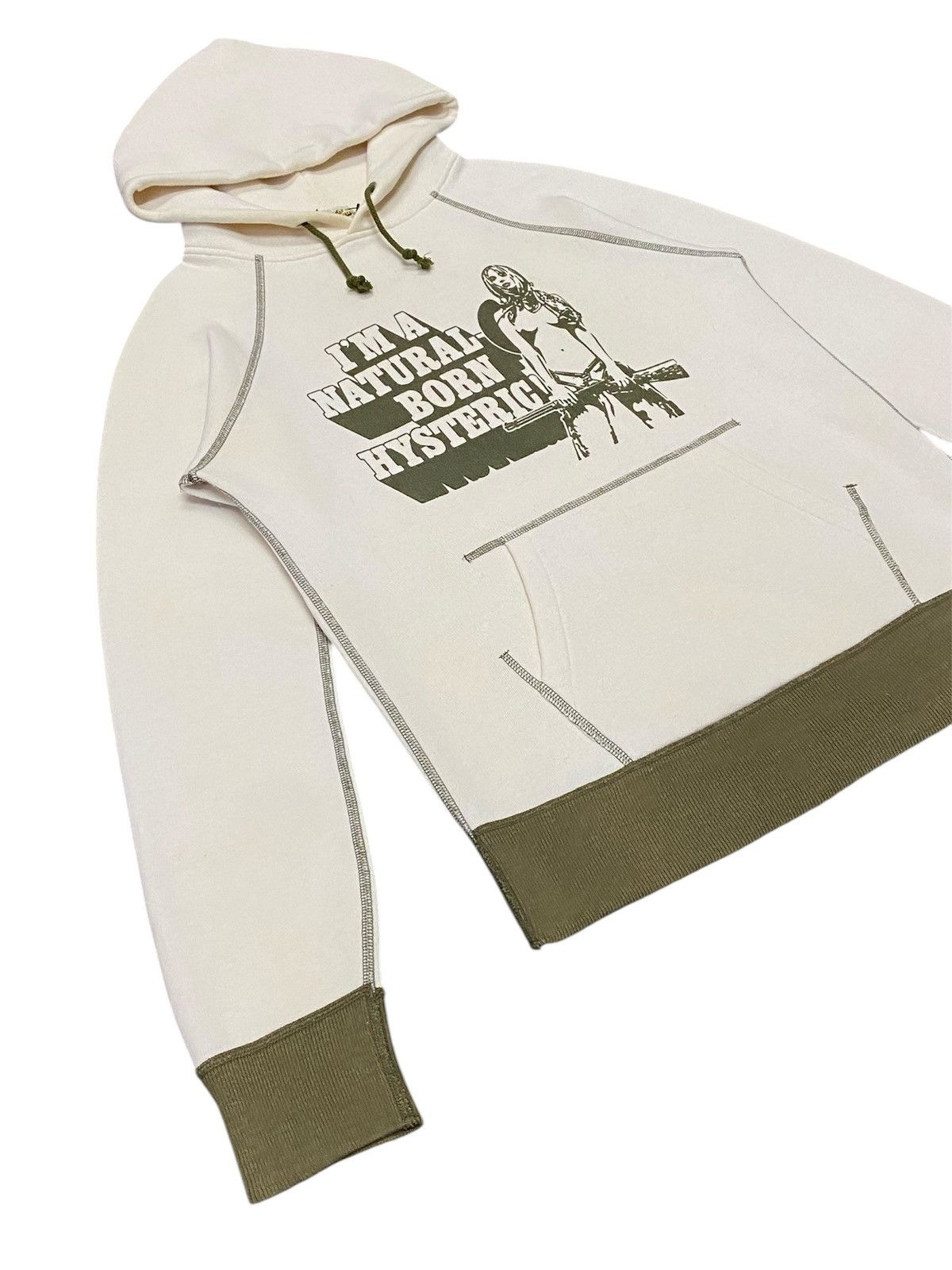 Hysteric Glamour × Japanese Brand Vintage Hysteric Glamour“I’M A NATURAL BORN HYSTERIC”Hoodie Size US M / EU 48-50 / 2 - 19 Thumbnail