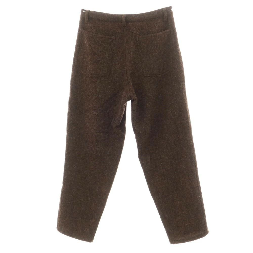 Comme des Garcons SHIRT Casual Pants Wool Nylon Casual Slacks Zipper Plain Brown Size US 30 / EU 46 - 2 Thumbnail