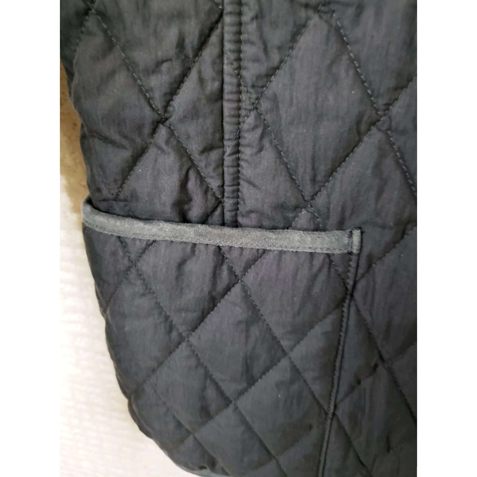 Vintage VINTAGE L.L.Bean Women's M Petite Black Quilted Thermore Button Up Classic Jacket 0BDA1 Size M / US 6-8 / IT 42-44 - 5 Thumbnail