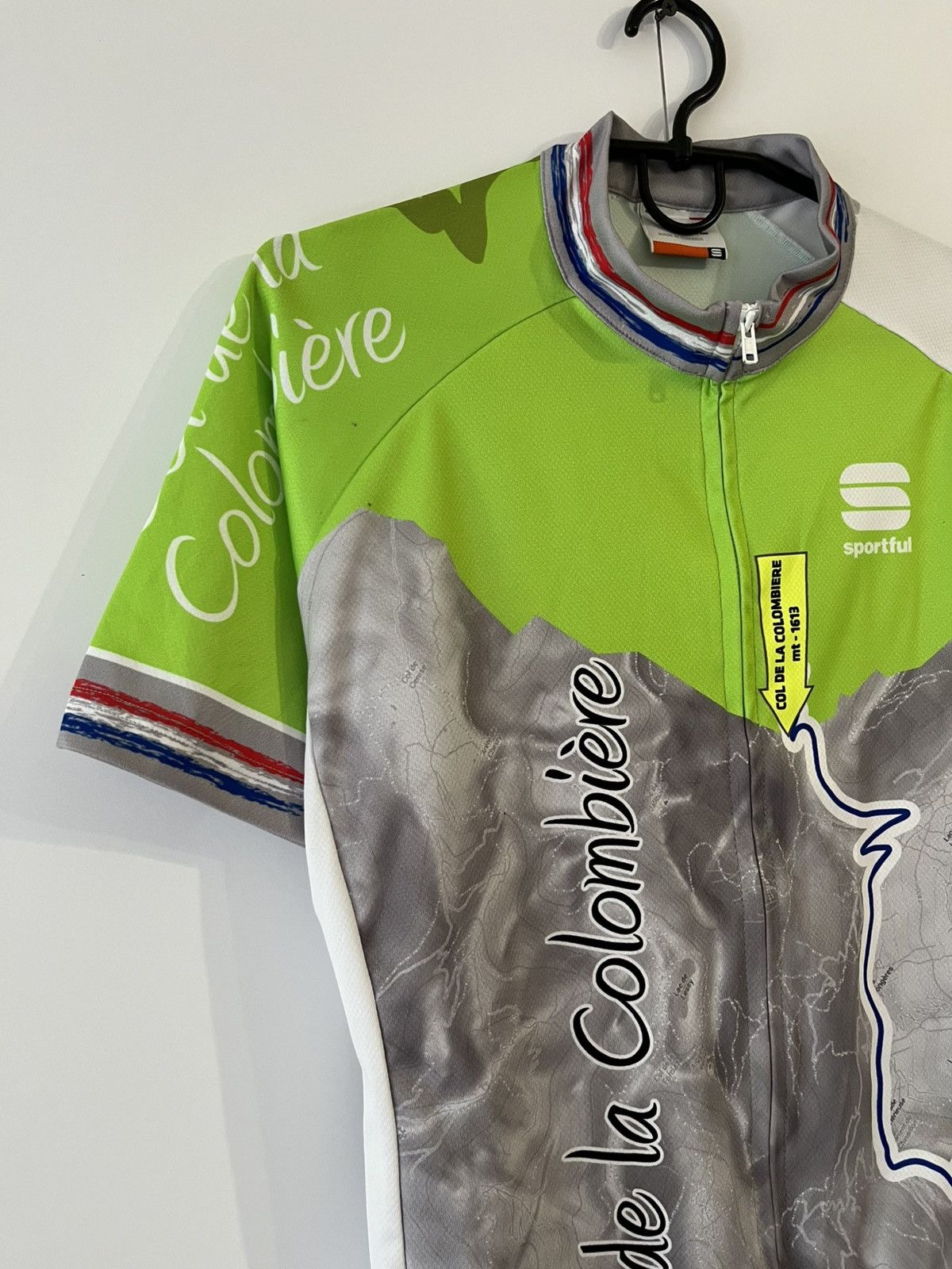 Other Sportful Col de la Colombiere Full Zip Cycle Jersey Size US XL / EU 56 / 4 - 2 Thumbnail