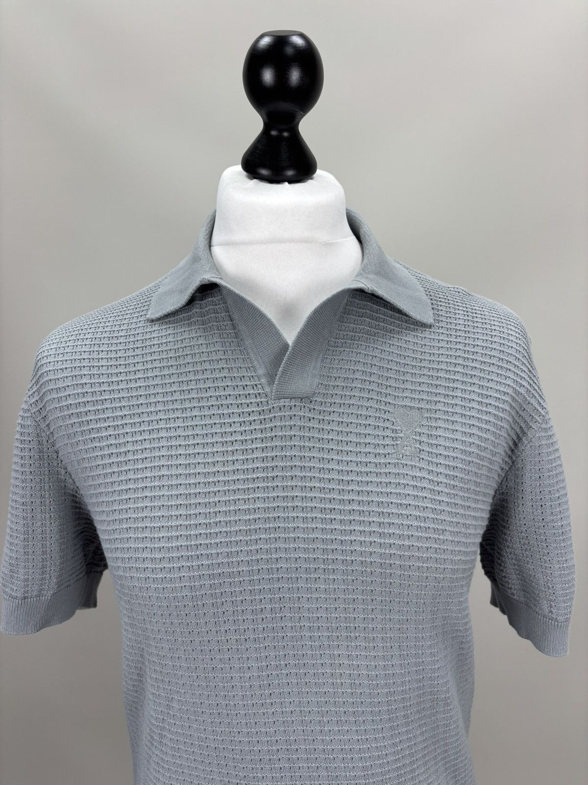 AMI Mens t shirt AMI Alexandre Mattiussi Size L Color Gray Size US L / EU 52-54 / 3 - 3 Thumbnail