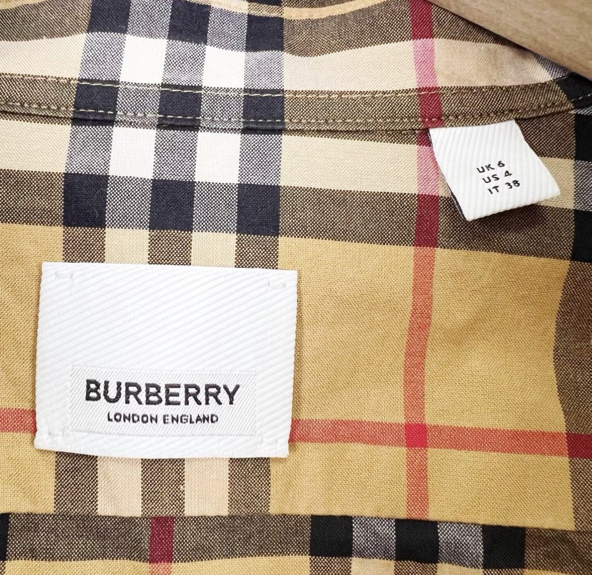 Burberry Burberry Classic Check Shirt K12 Size M / US 6-8 / IT 42-44 - 5 Thumbnail