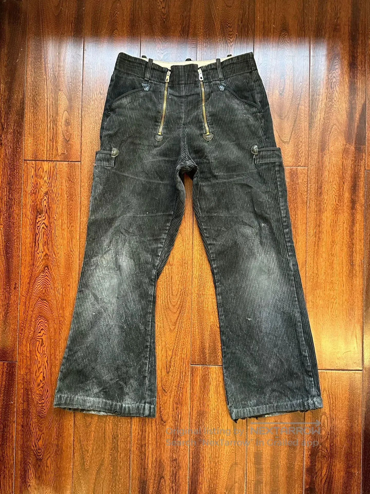Vintage Vintage German Workwear Corduroy Trousers. Size US 34 / EU 50 - 1 Thumbnail