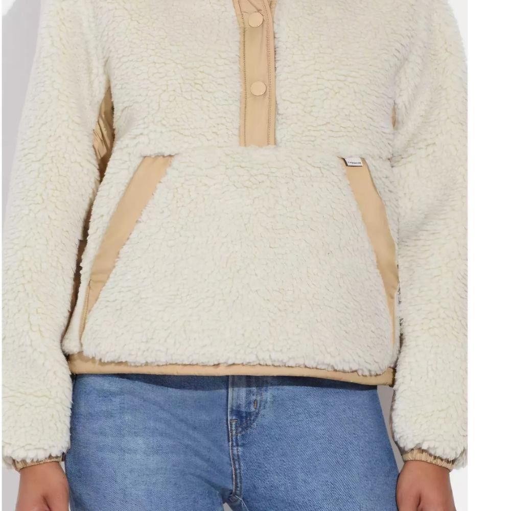Coach Coach Sherpa Pull Over In Recycled Polyester Authentic Size ONE SIZE - 5 Thumbnail