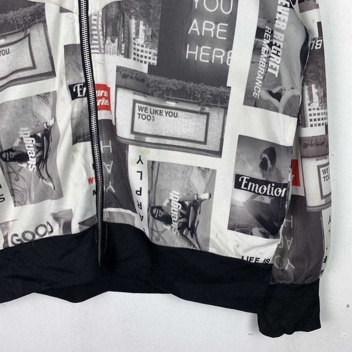 Designer × Vintage 🔥Rare 🔥 Leahmatin Fullprinted Hooded Jacket Size US L / EU 52-54 / 3 - 4 Thumbnail