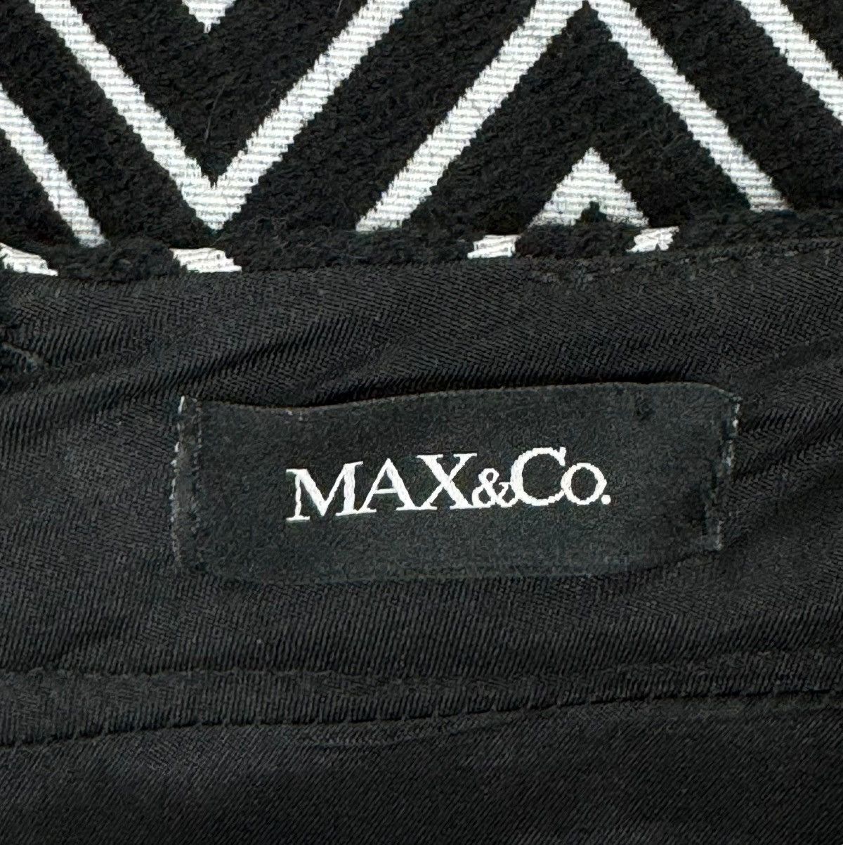 MAX&Co. Max&Co Pencil Skirt Zigzag Striped Wool-Polyester size US4 Size 27" / US 4 / IT 40 - 5 Thumbnail