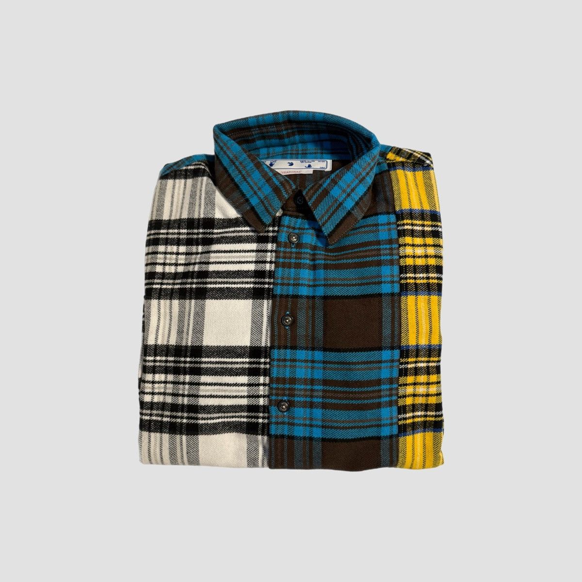 Off-White Off-White Colourblock OverShirt Size US S / EU 44-46 / 1 - 5 Thumbnail