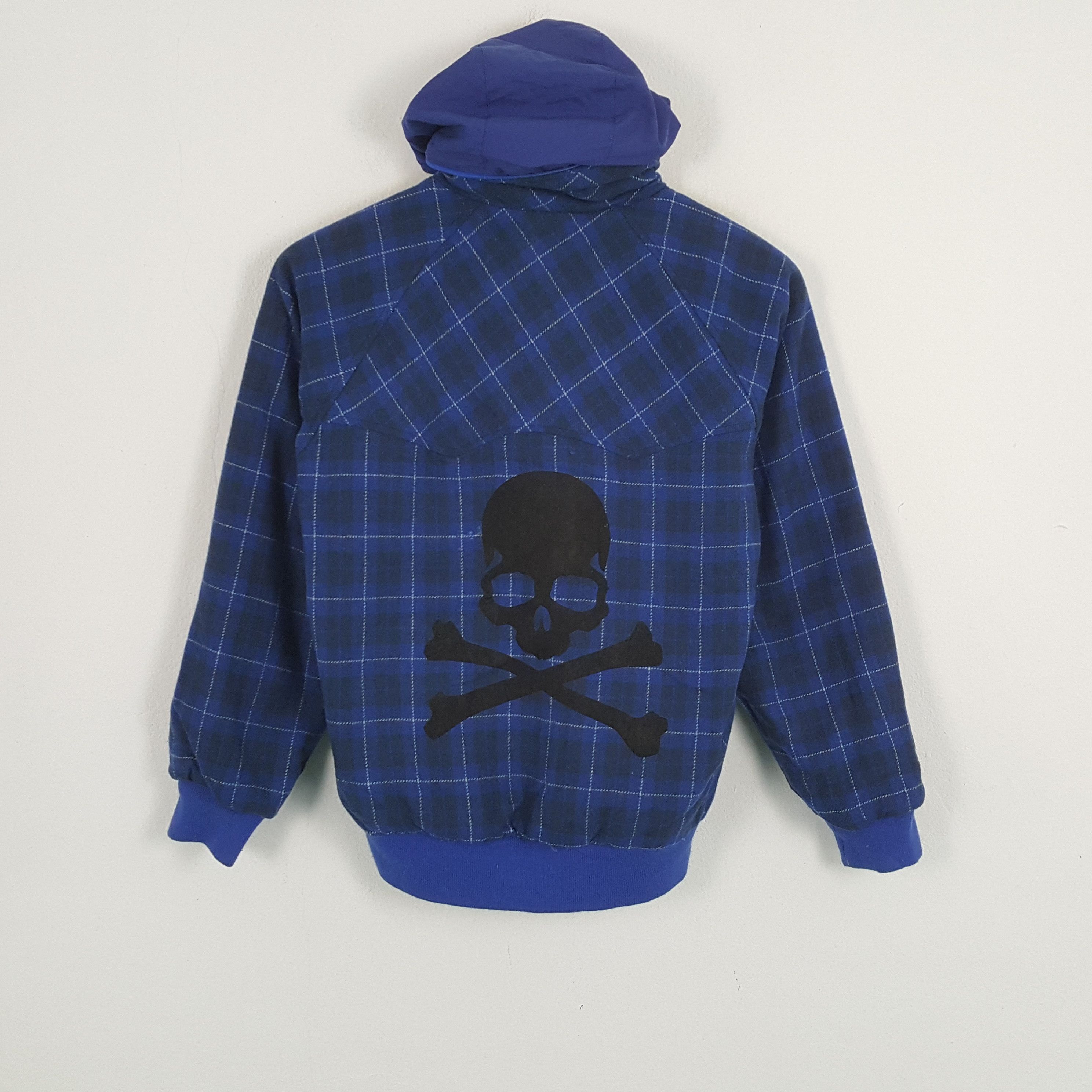 Descente × Vintage DESCENTE Reversible Jacket Custom Art Skull Size US M / EU 48-50 / 2 - 1 Thumbnail