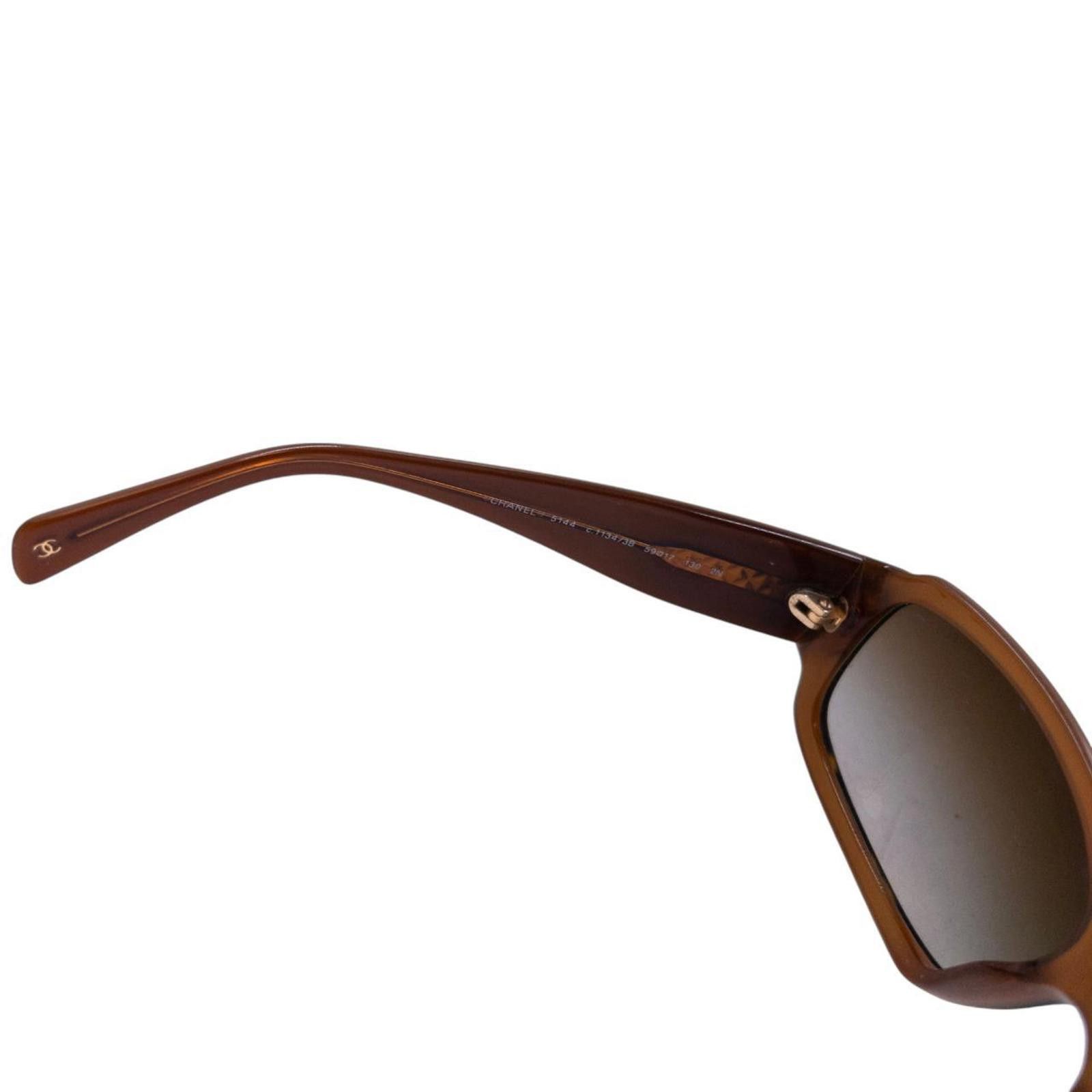 Chanel Vintage Chanel Tortoise Shell Sunglasses Size ONE SIZE - 6 Thumbnail