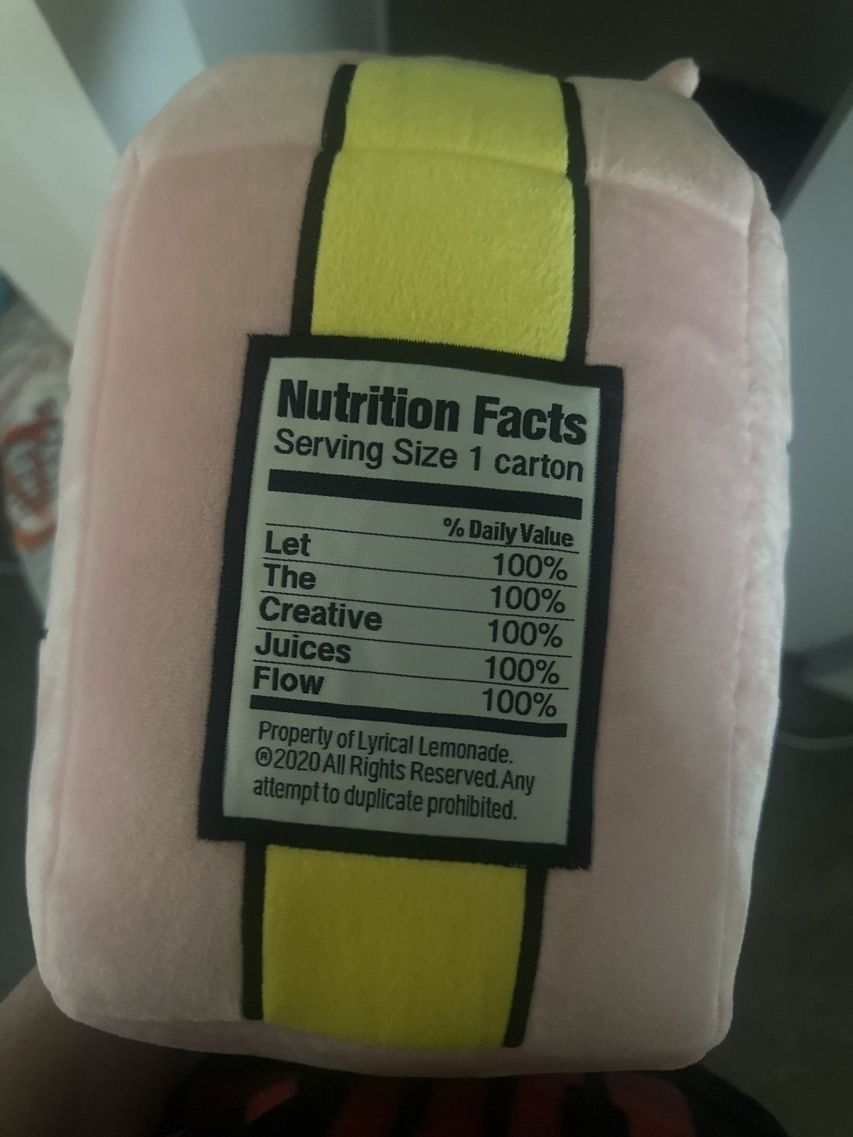 Lyrical Lemonade lyrical lemonade plush Size ONE SIZE - 2 Thumbnail