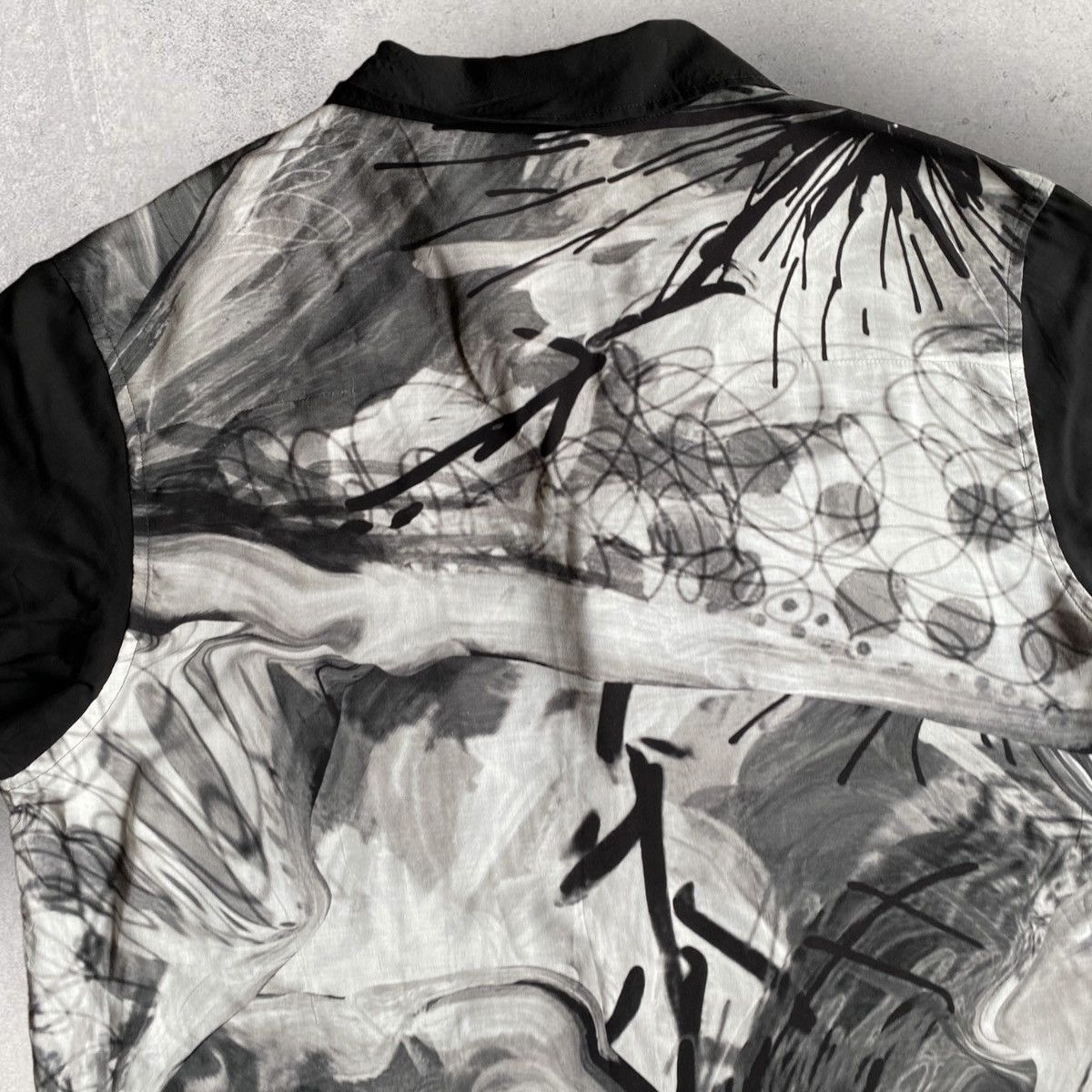 Yohji Yamamoto Sample Ground Y Oversized Rayon Shirt Size US M / EU 48-50 / 2 - 3 Thumbnail