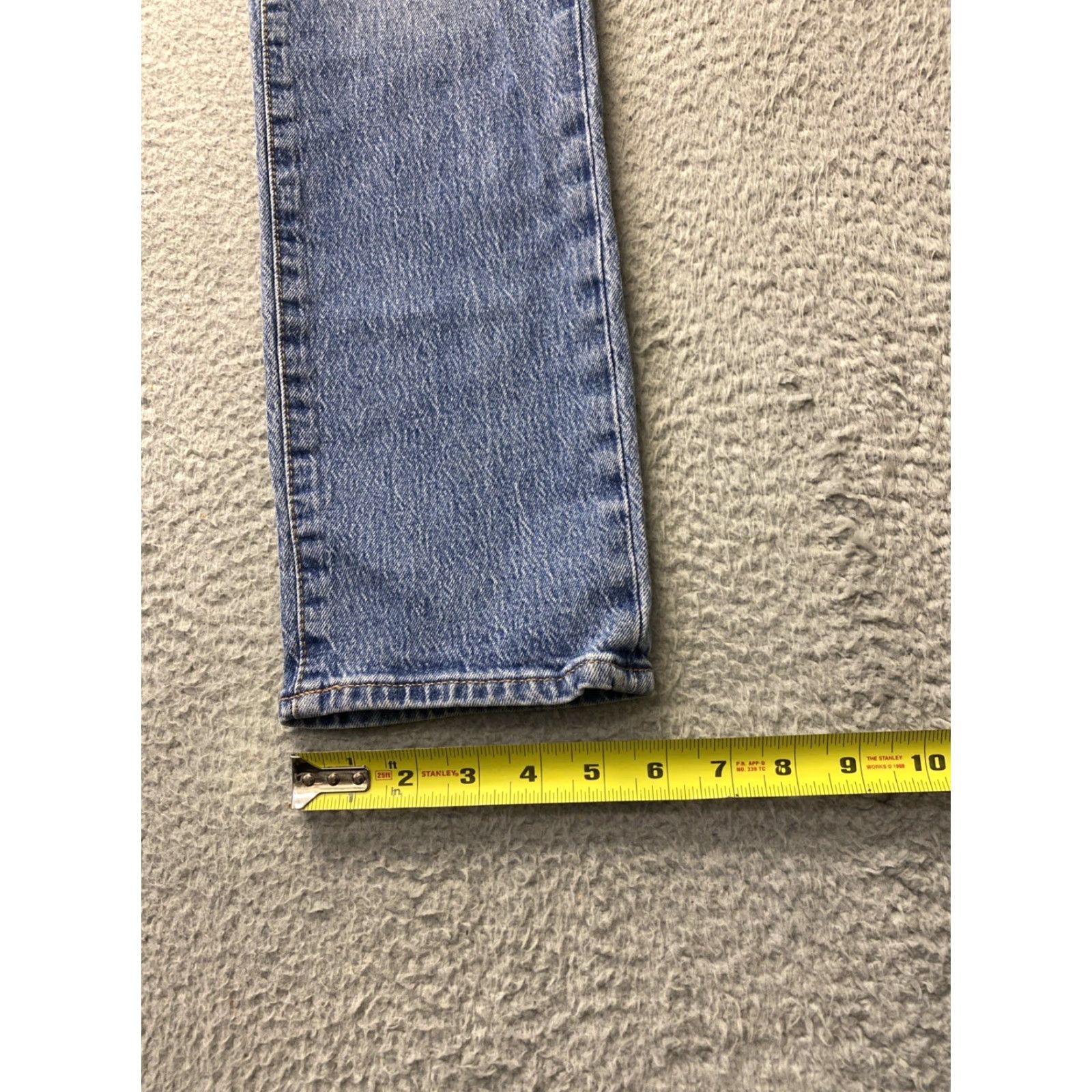 Gap GAP Jeans Denim Pants Hip Athletic Fit 28x30 Men Blue Flat Front 30in Inseam Mens Size US 28 / EU 44 - 6 Thumbnail