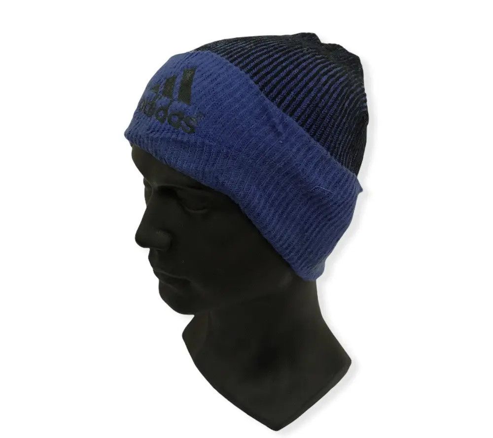 Adidas Vintage Adidas Big Logo beanie Size ONE SIZE - 2 Thumbnail